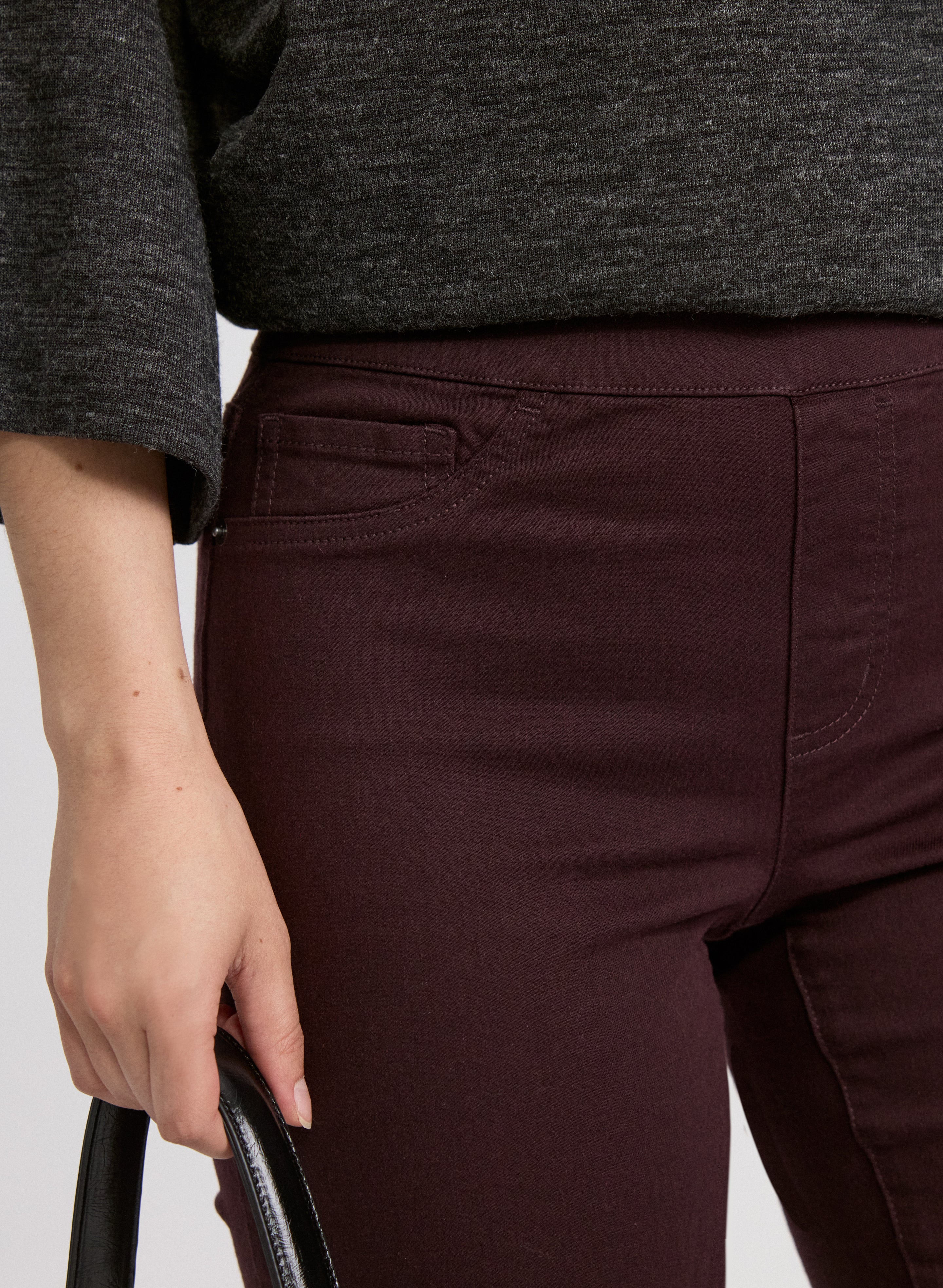 Pull-On Denim Pants - Image 5