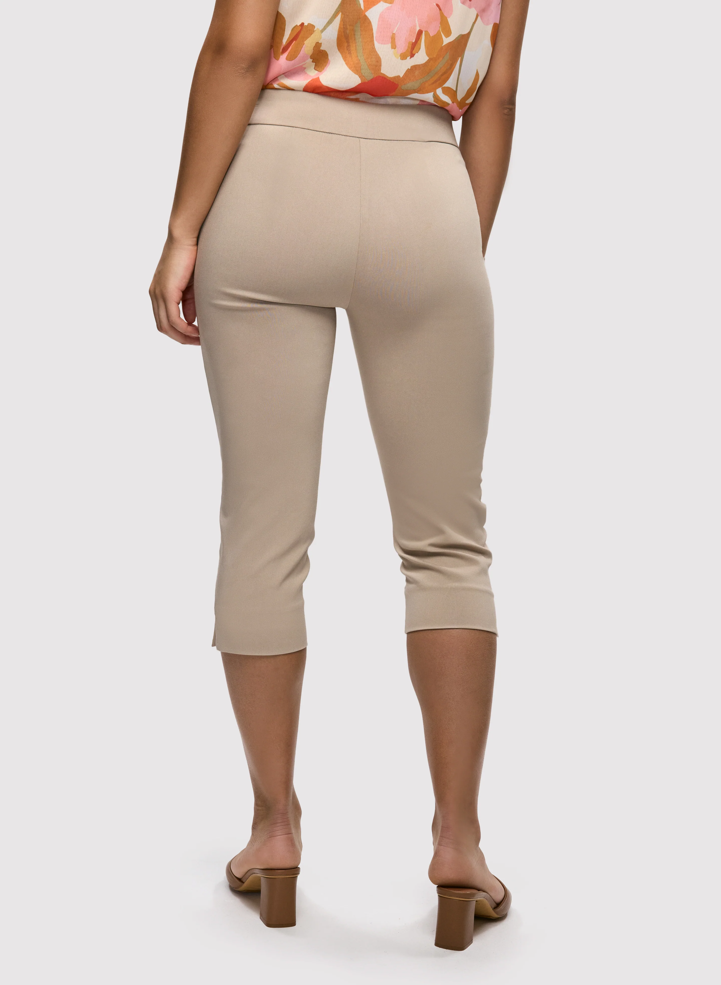 Straight Leg Pull-On Capris - Image 2