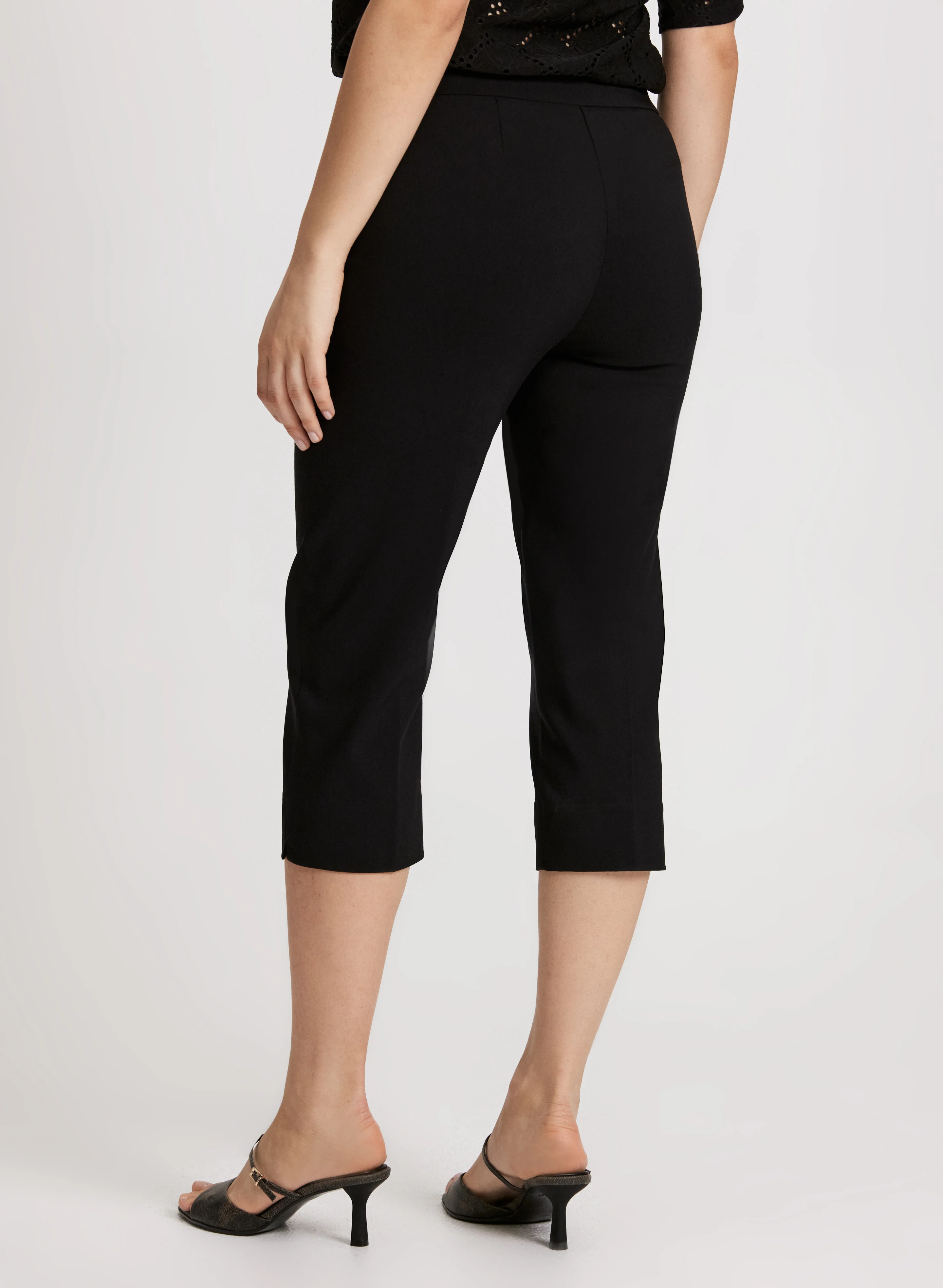 Straight Leg Pull-On Capris - Image 2