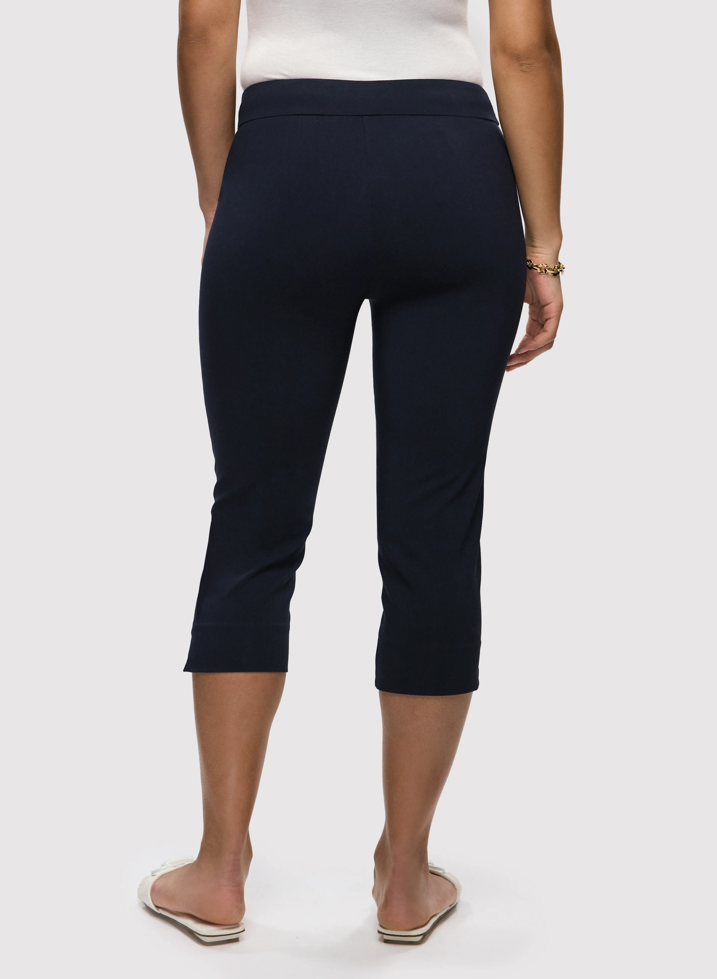 Straight Leg Pull-On Capris - Image 2
