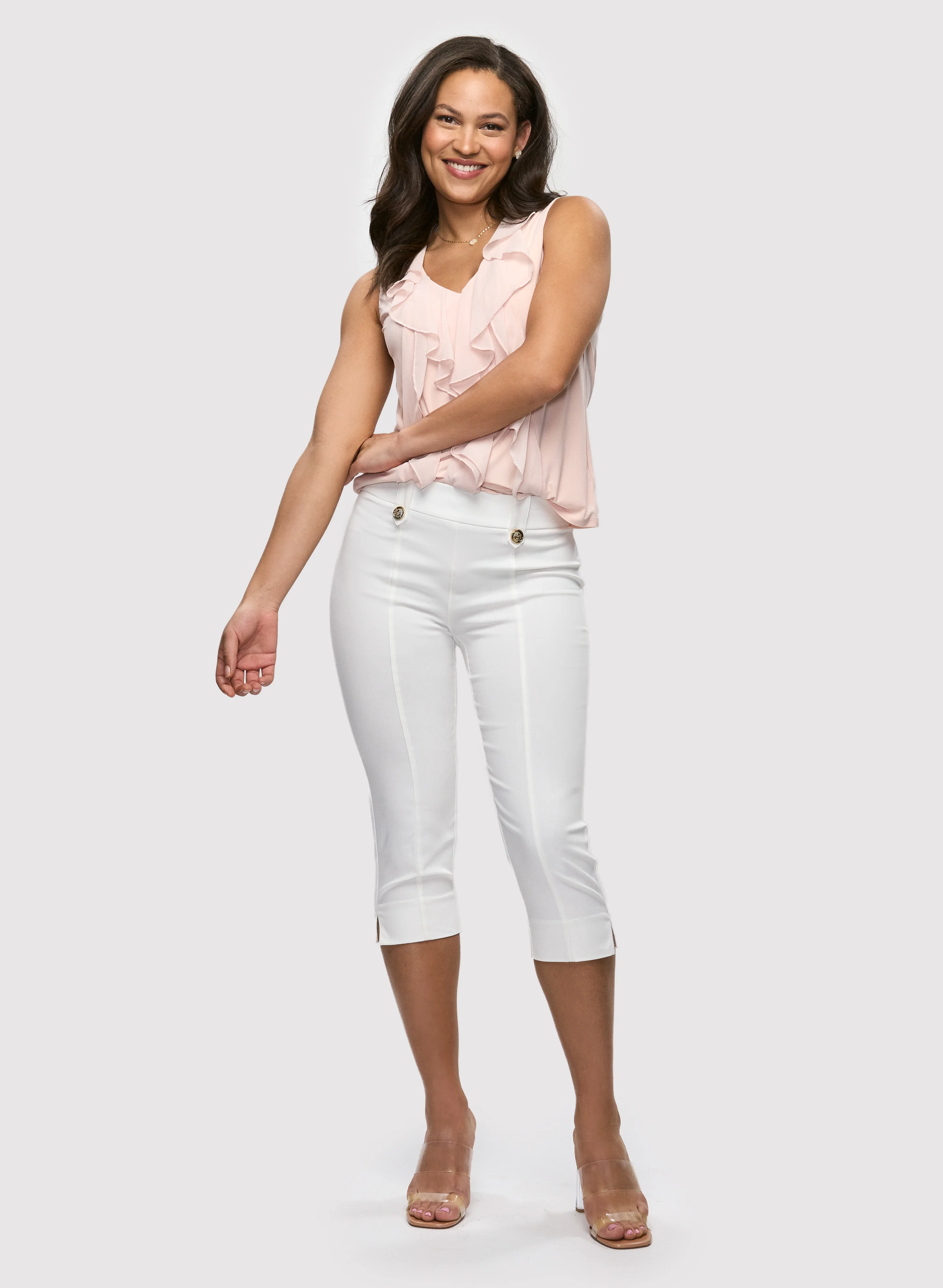Straight Leg Pull-On Capris - Image 3