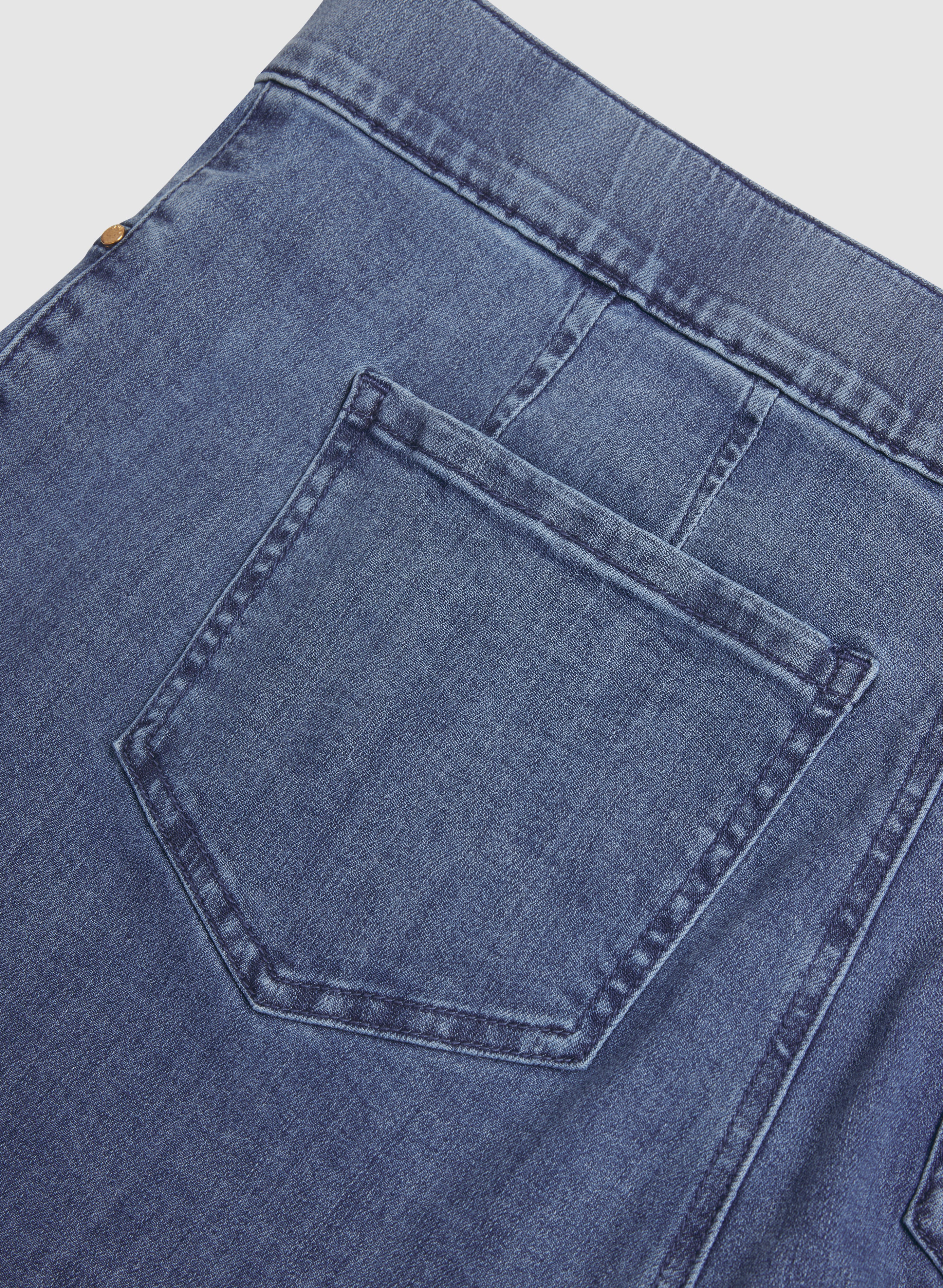 Pull-On Flare-Leg Jeans - Image 7