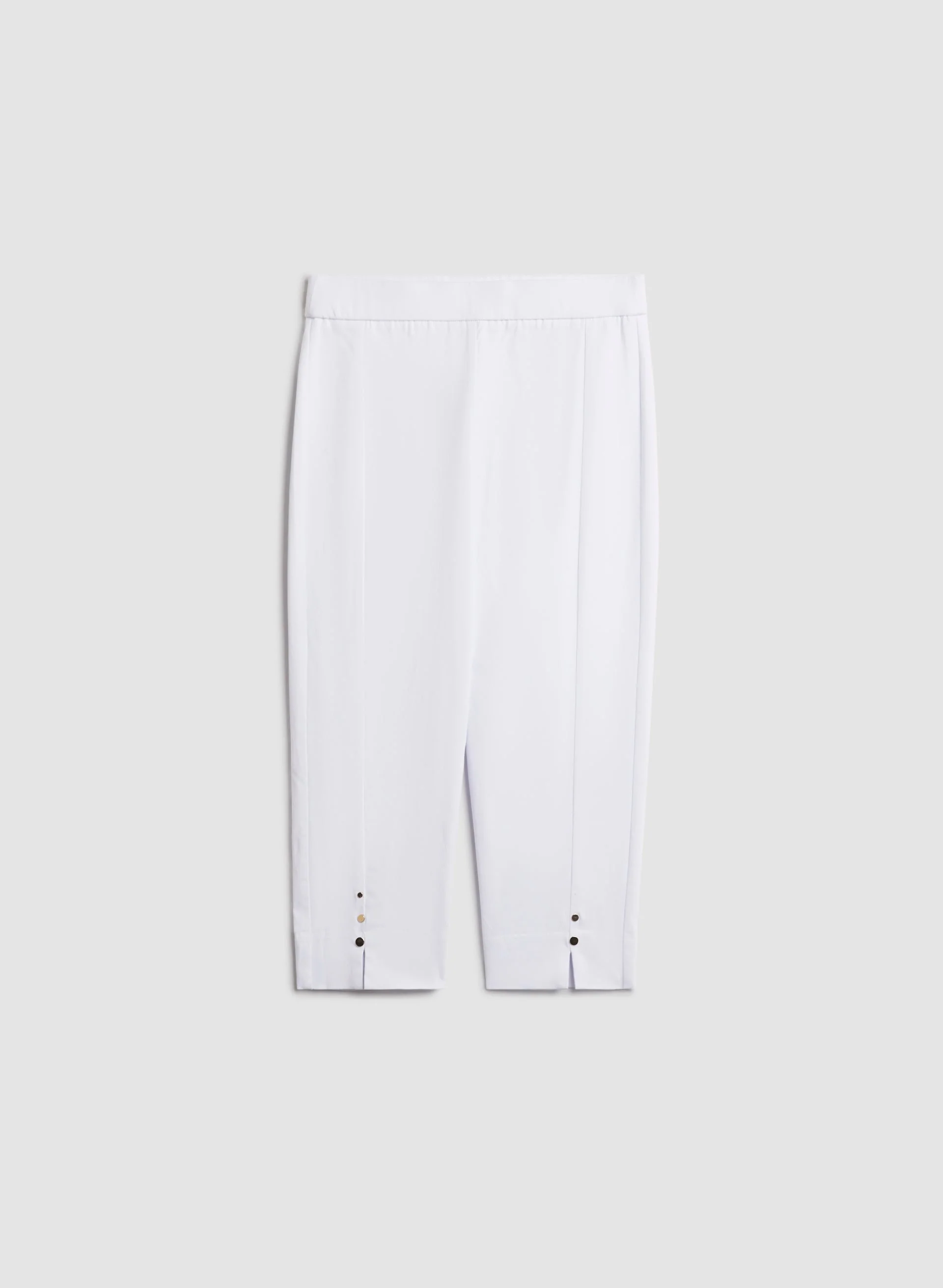 Pull-On Side Slit Capris - Image 6