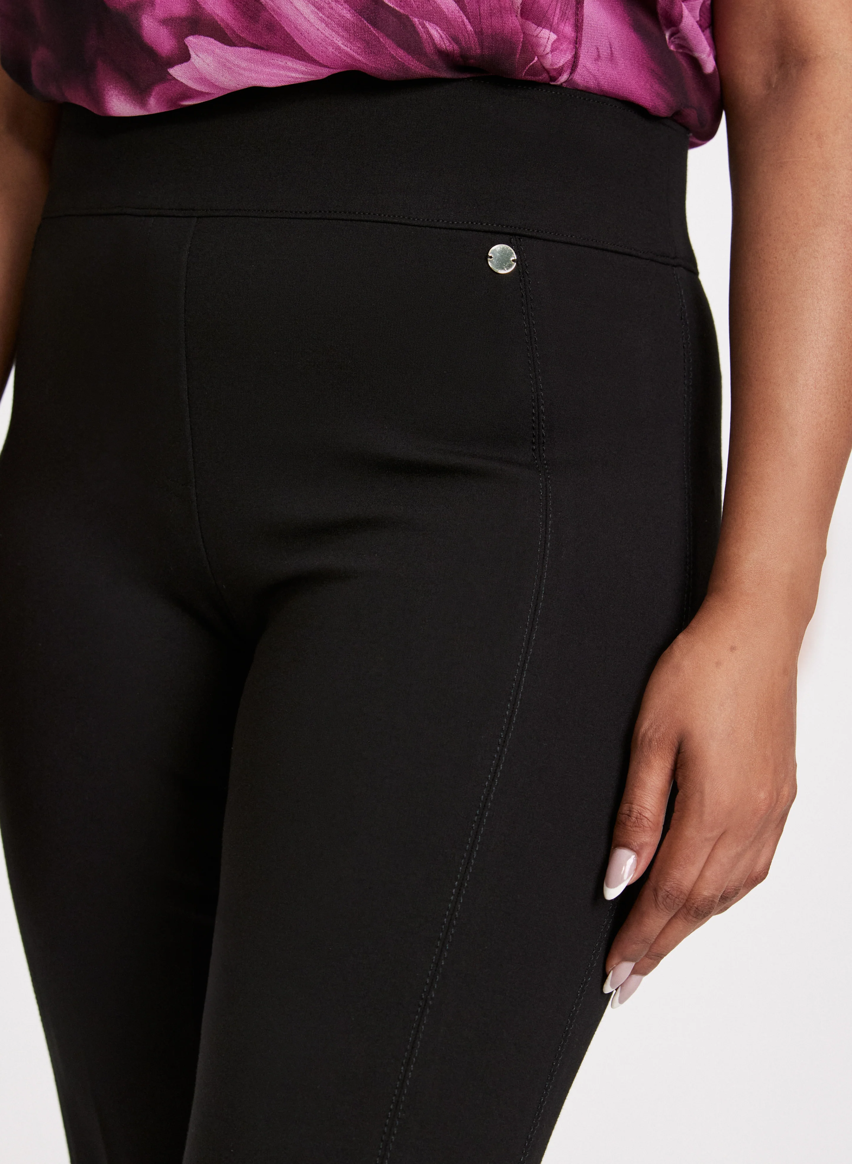 Sofia Pull-On Slim-Leg Pants - Regular - Image 5
