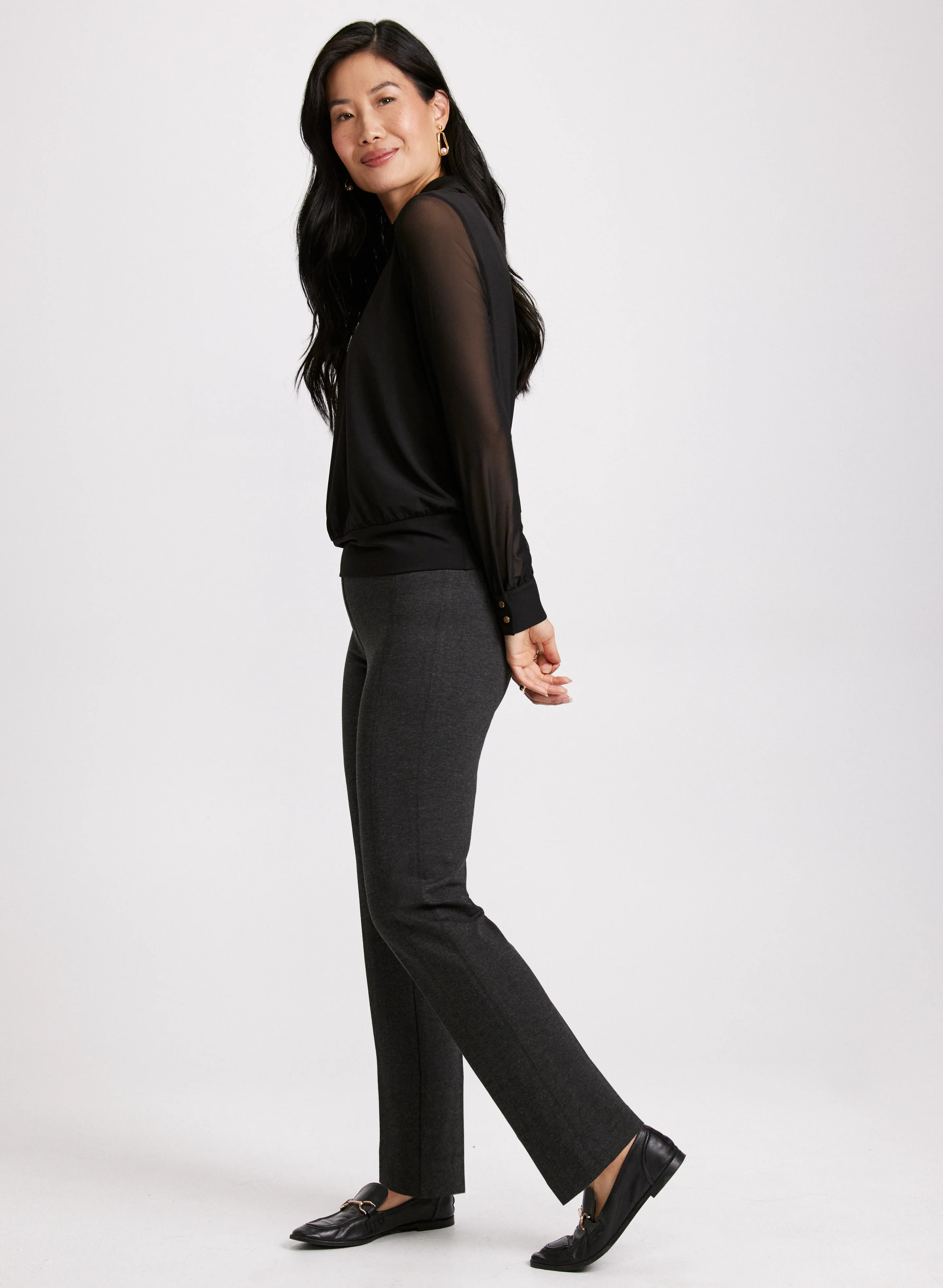 Sofia Pull-On Slim-Leg Pants - Regular - Image 4