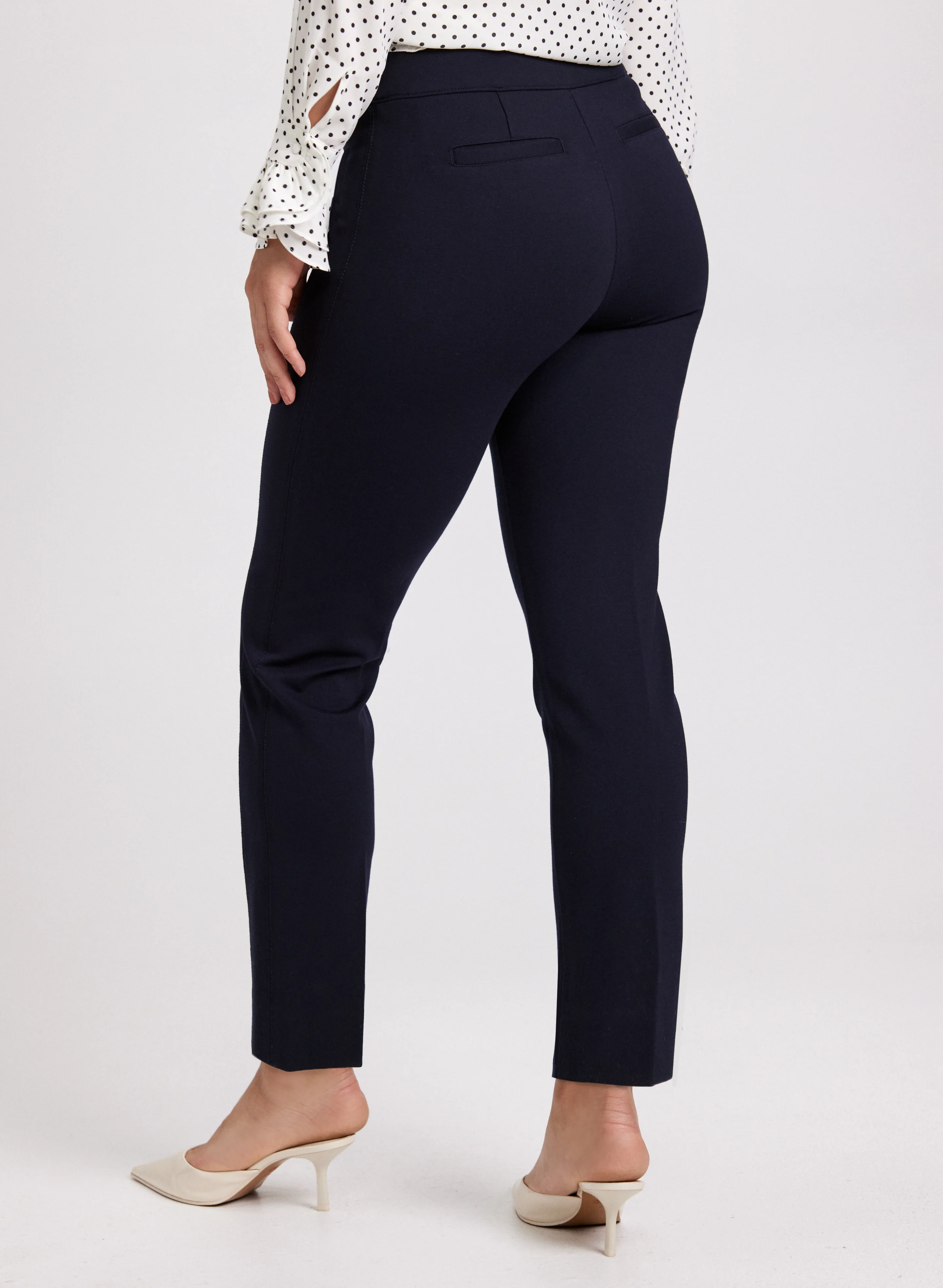 Sofia Pull-On Slim-Leg Pants - Regular - Image 2