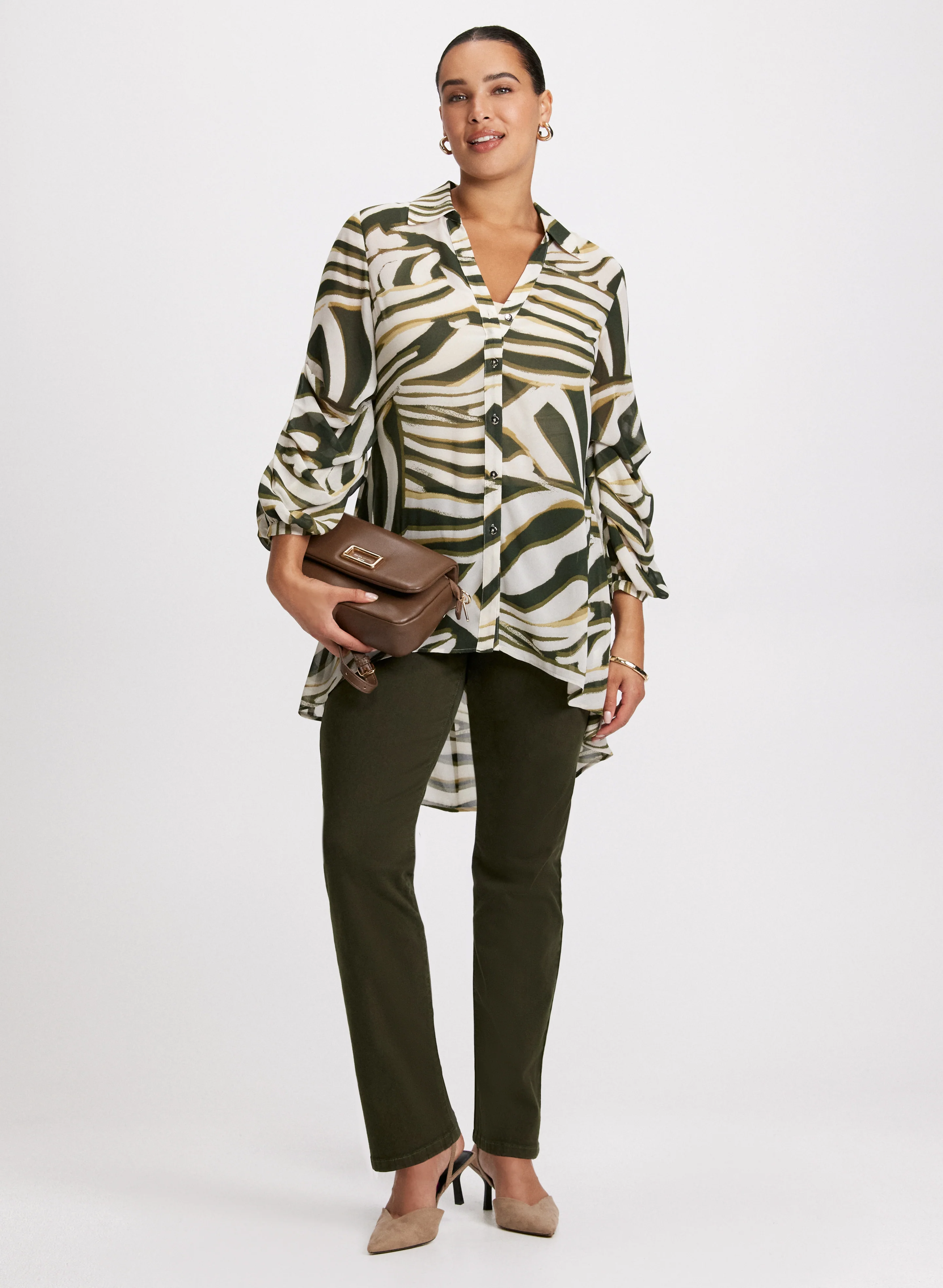 Pull-On Straight Leg Jeans - Image 3