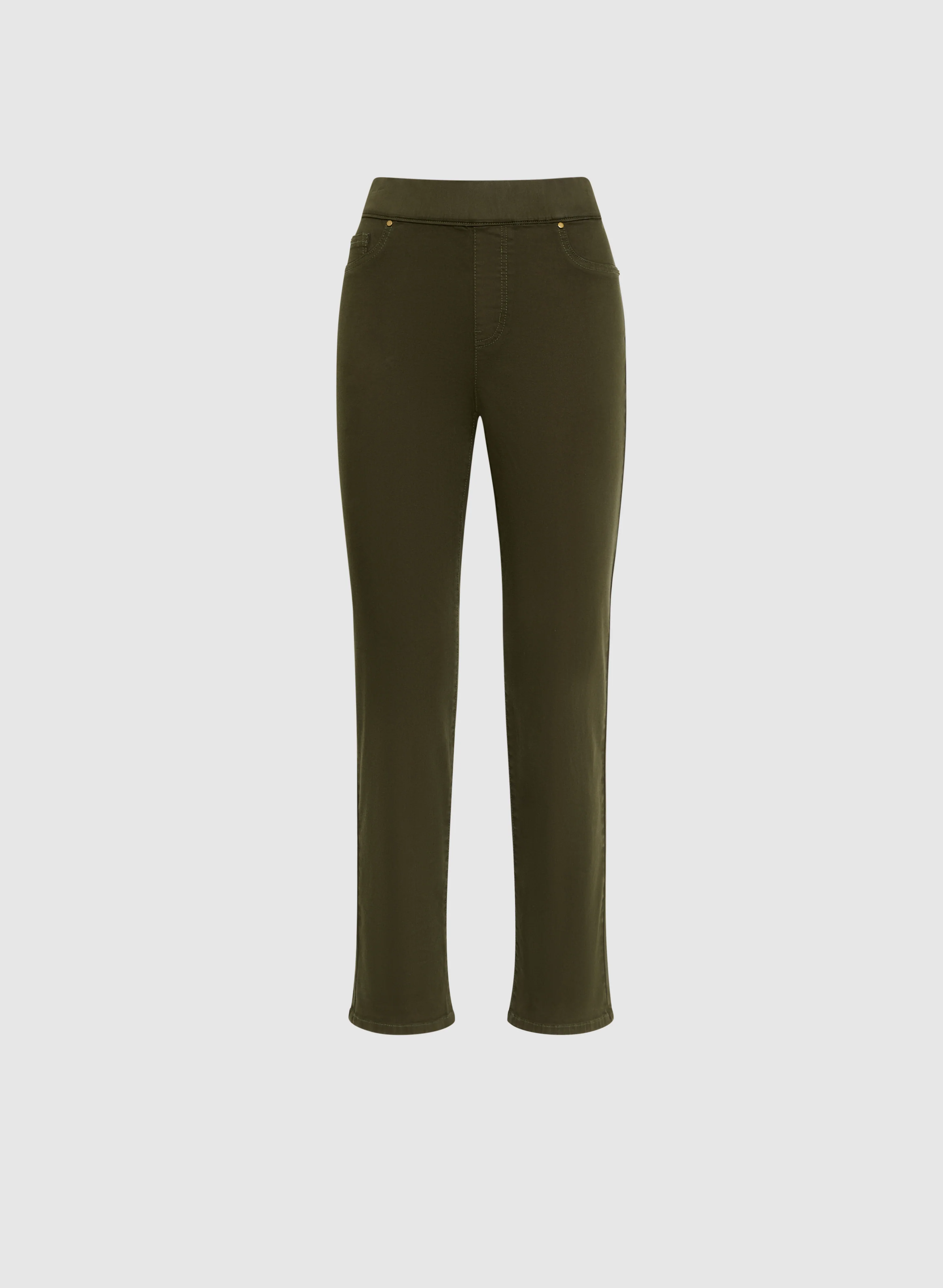 Pull-On Straight Leg Jeans - Image 5