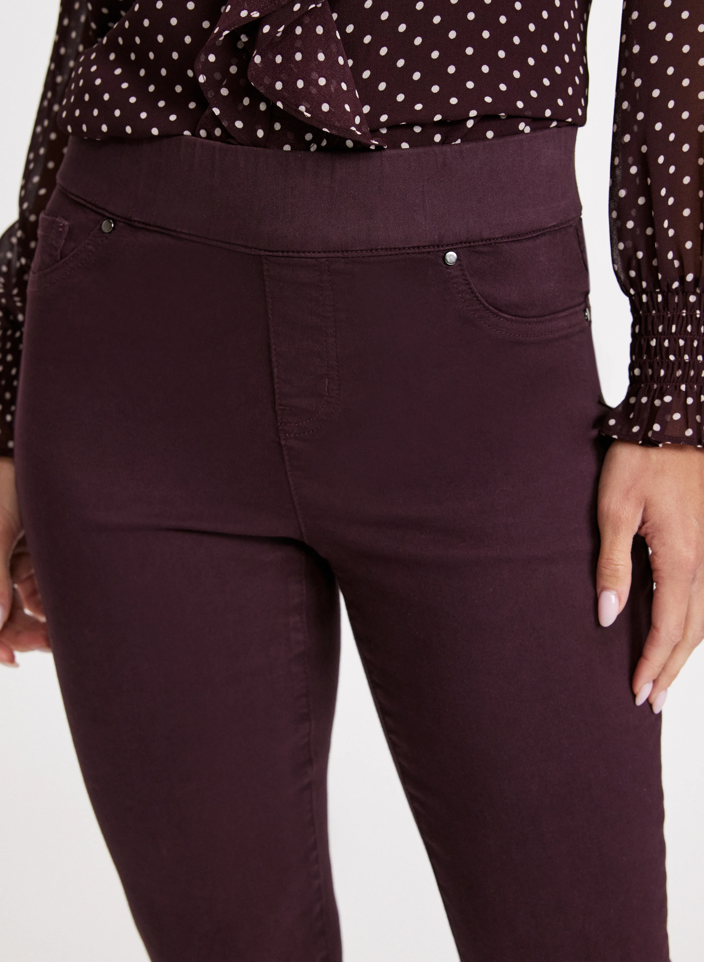 Pull-On Straight Leg Jeans - Image 4