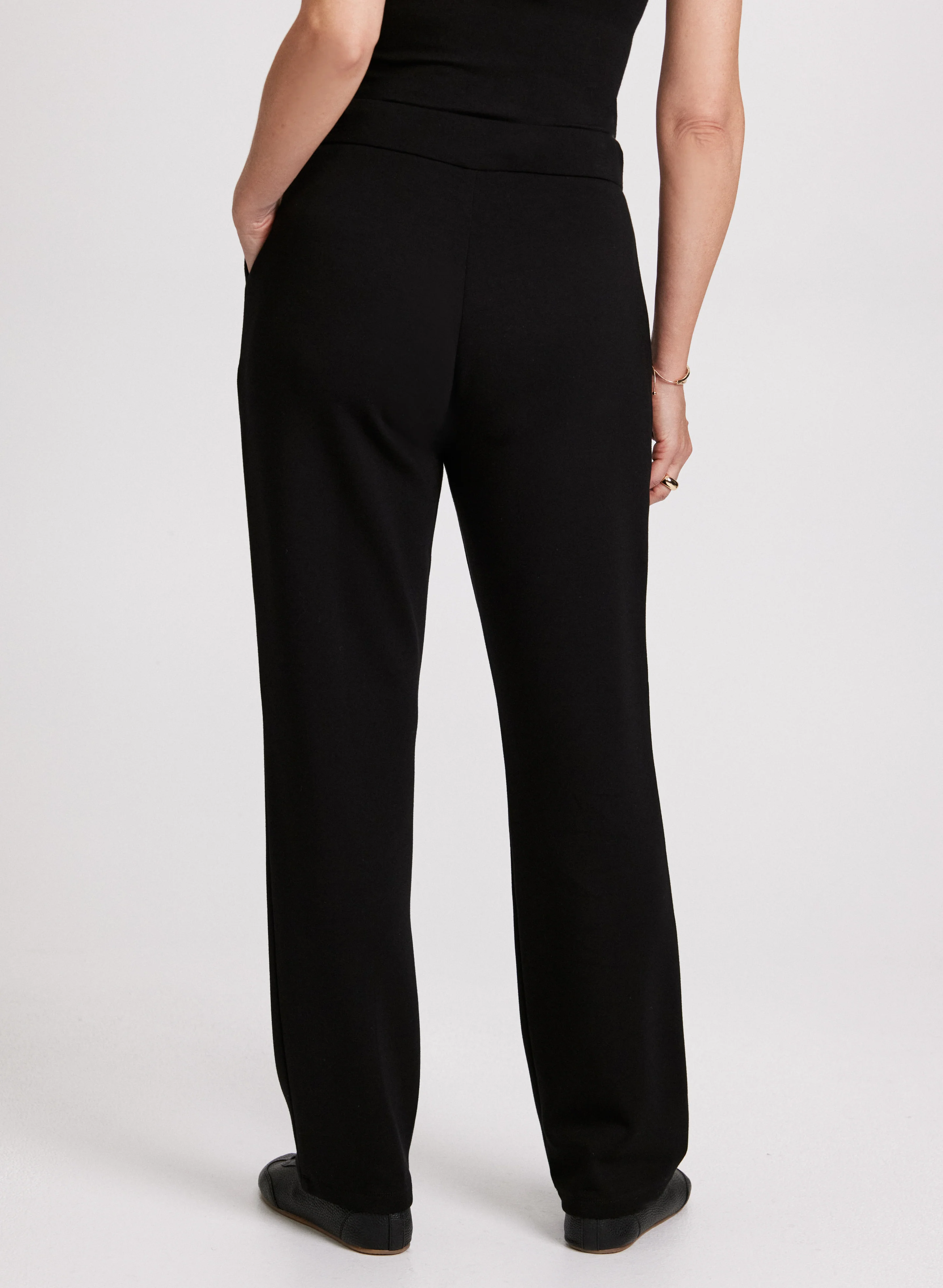 Pull-On Straight Leg Pants - Image 2