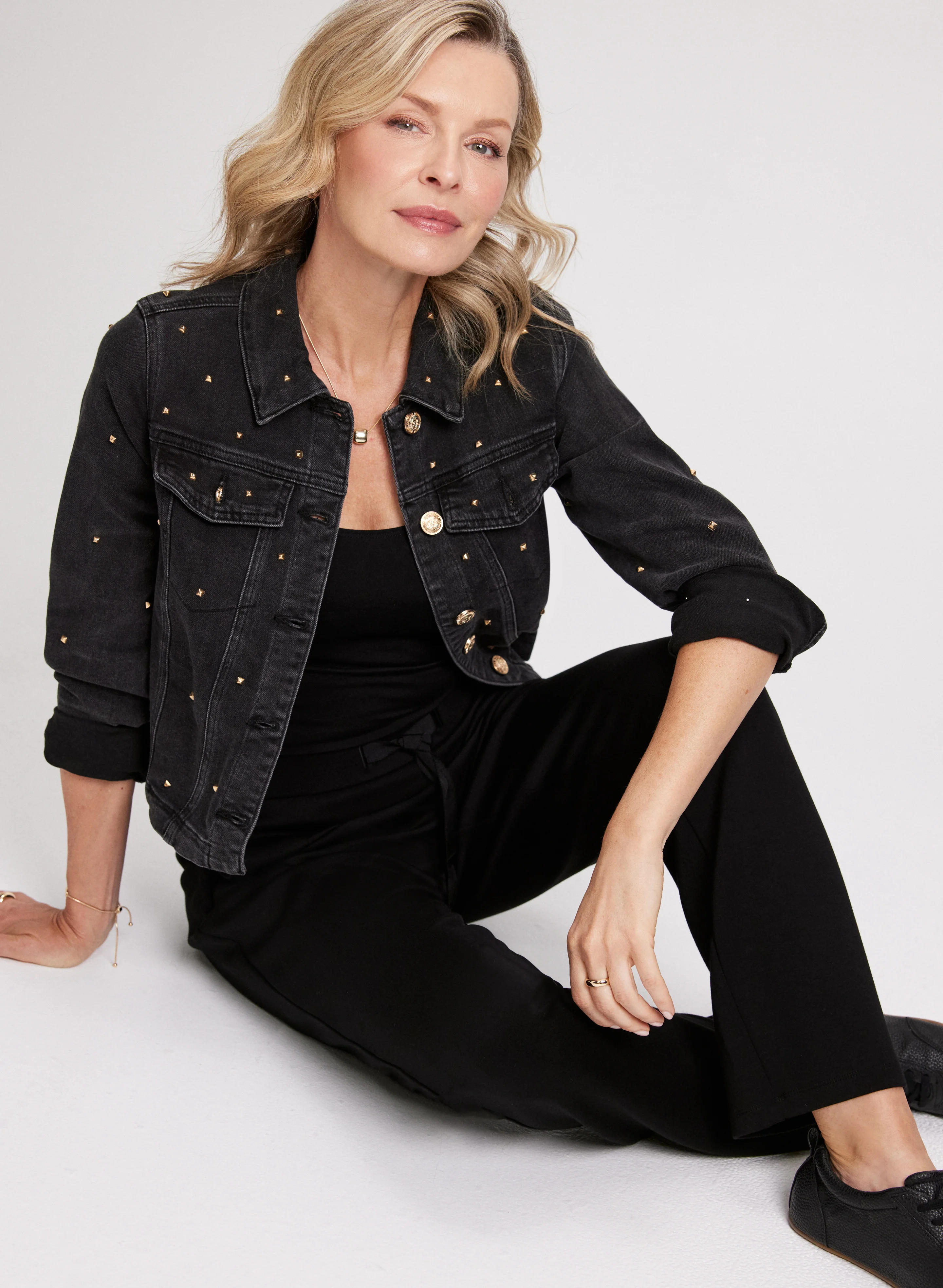 Pull-On Straight Leg Pants - Image 4