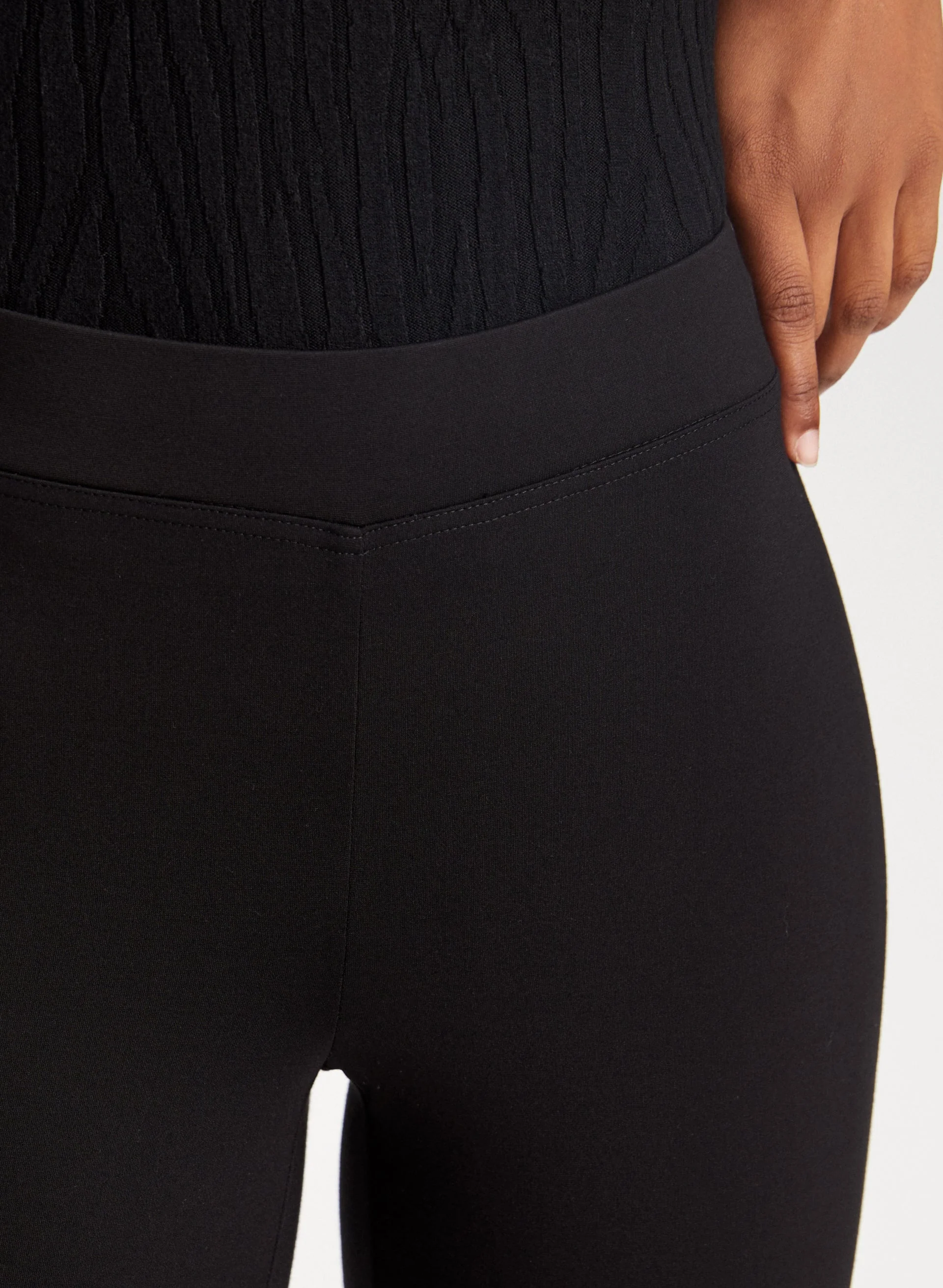 Pull-On Straight Leg Pants - Image 4