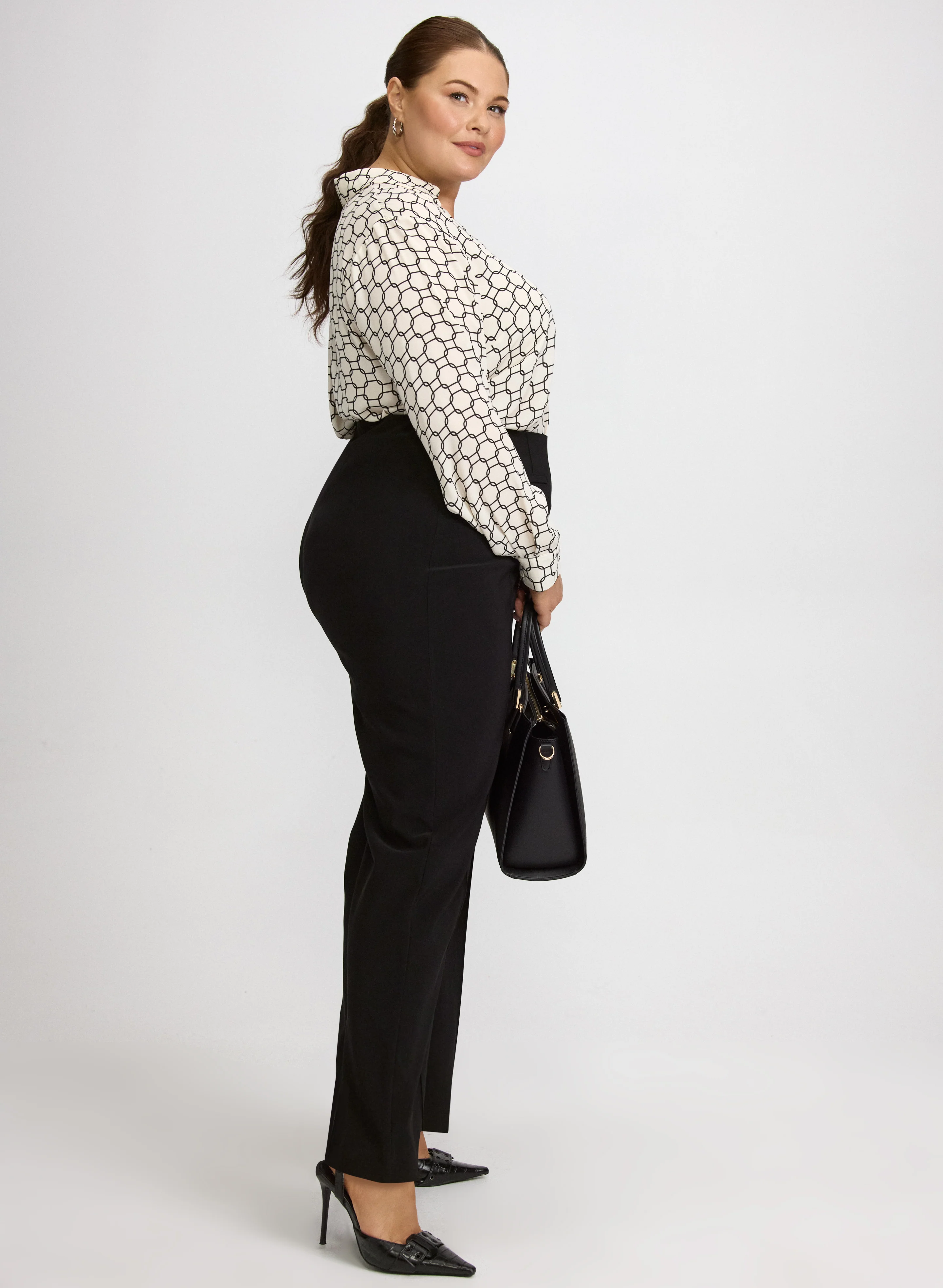 Pull-On Straight-Leg Pants - Image 5