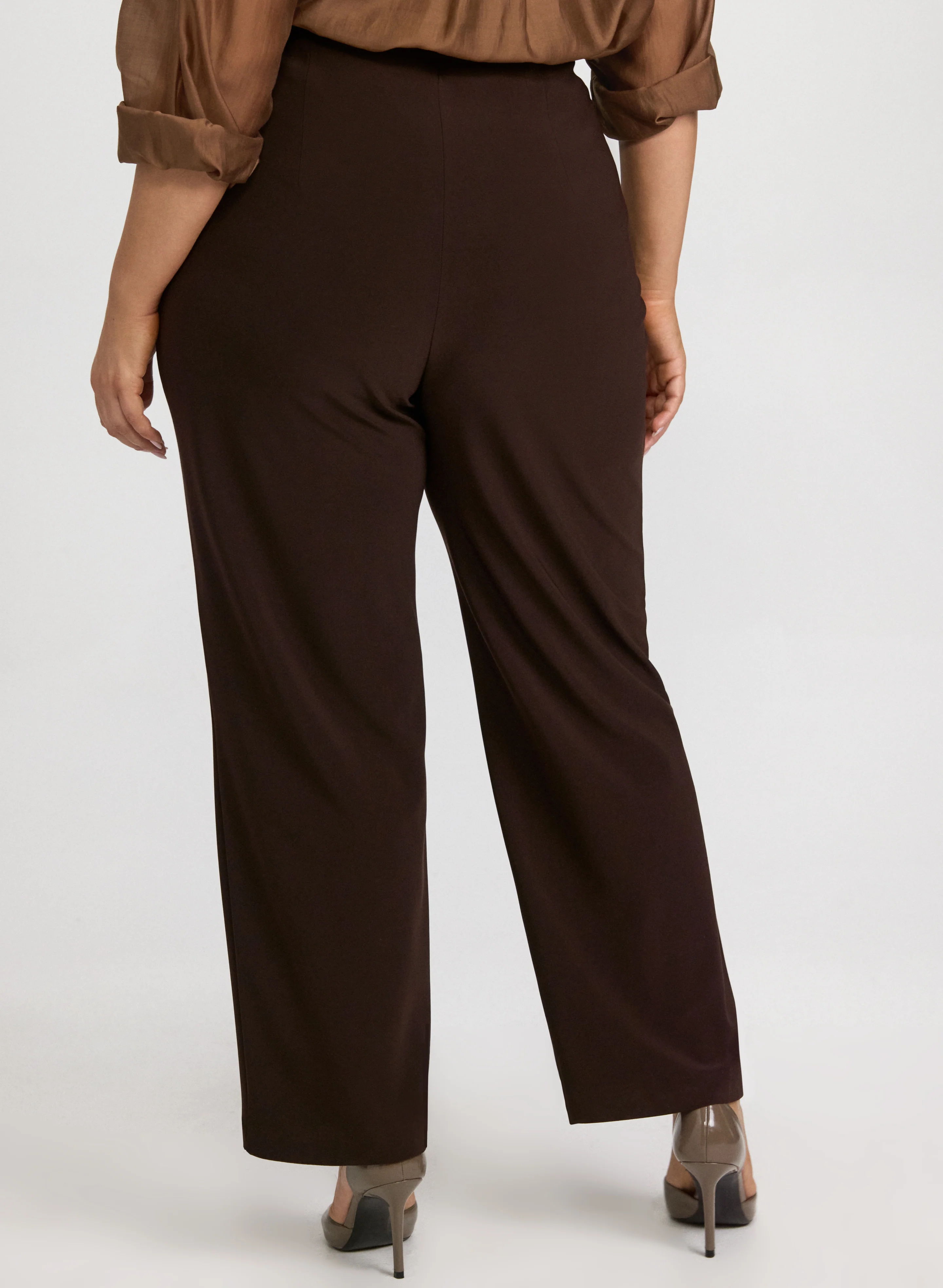 Pull-On Straight-Leg Pants - Image 4