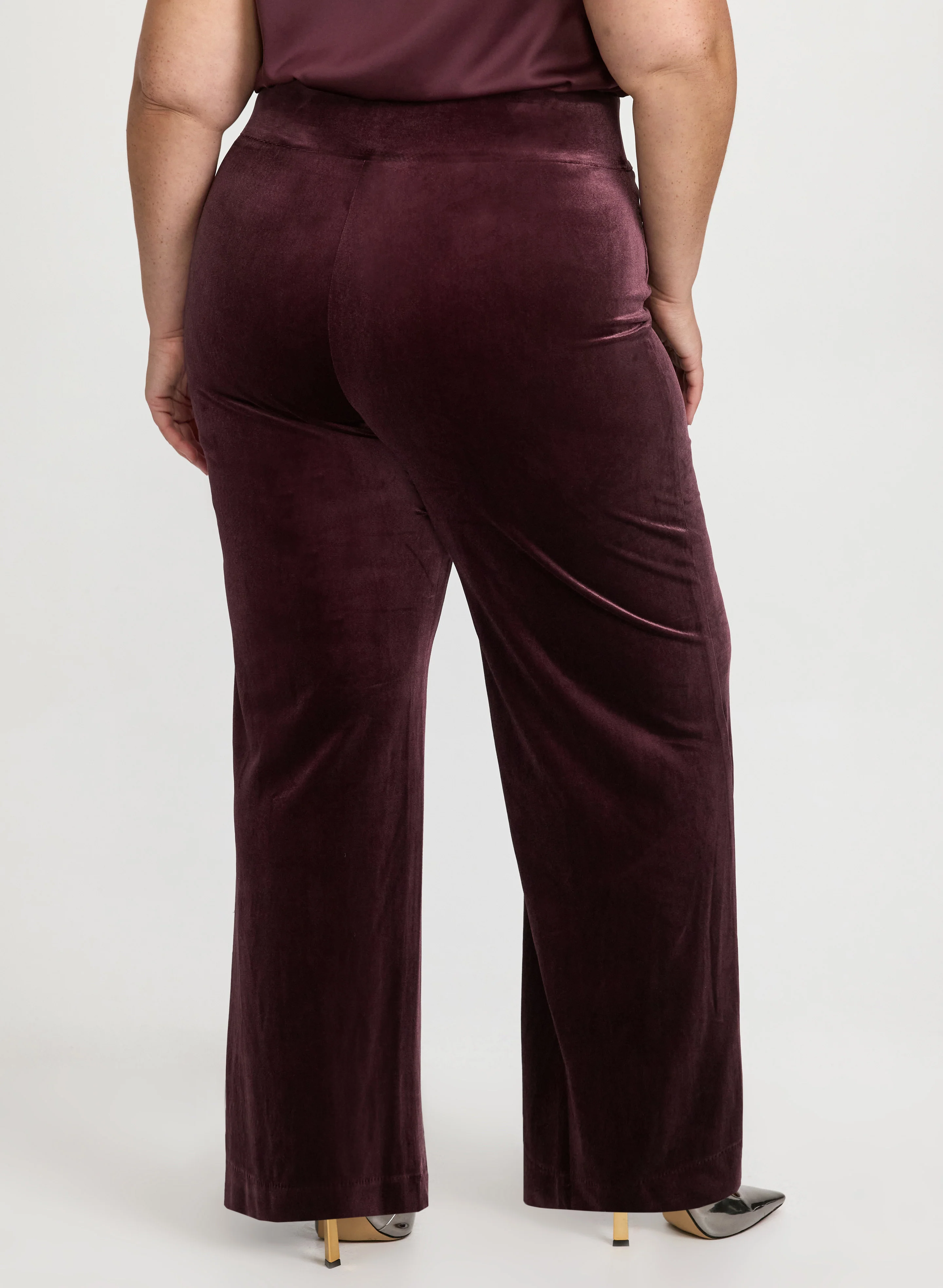 Pull-On Velvet Pants - Image 2