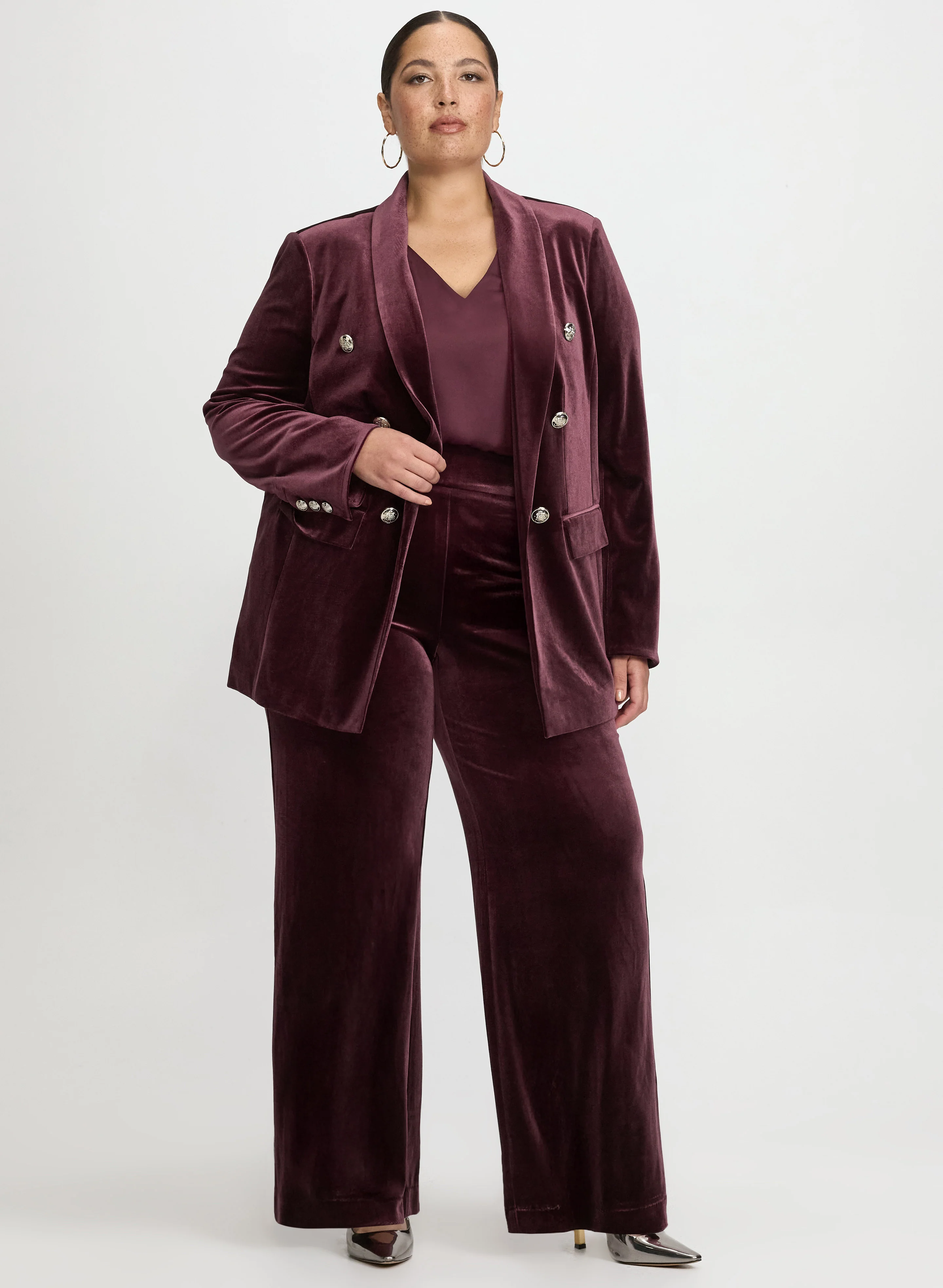 Pull-On Velvet Pants - Image 5
