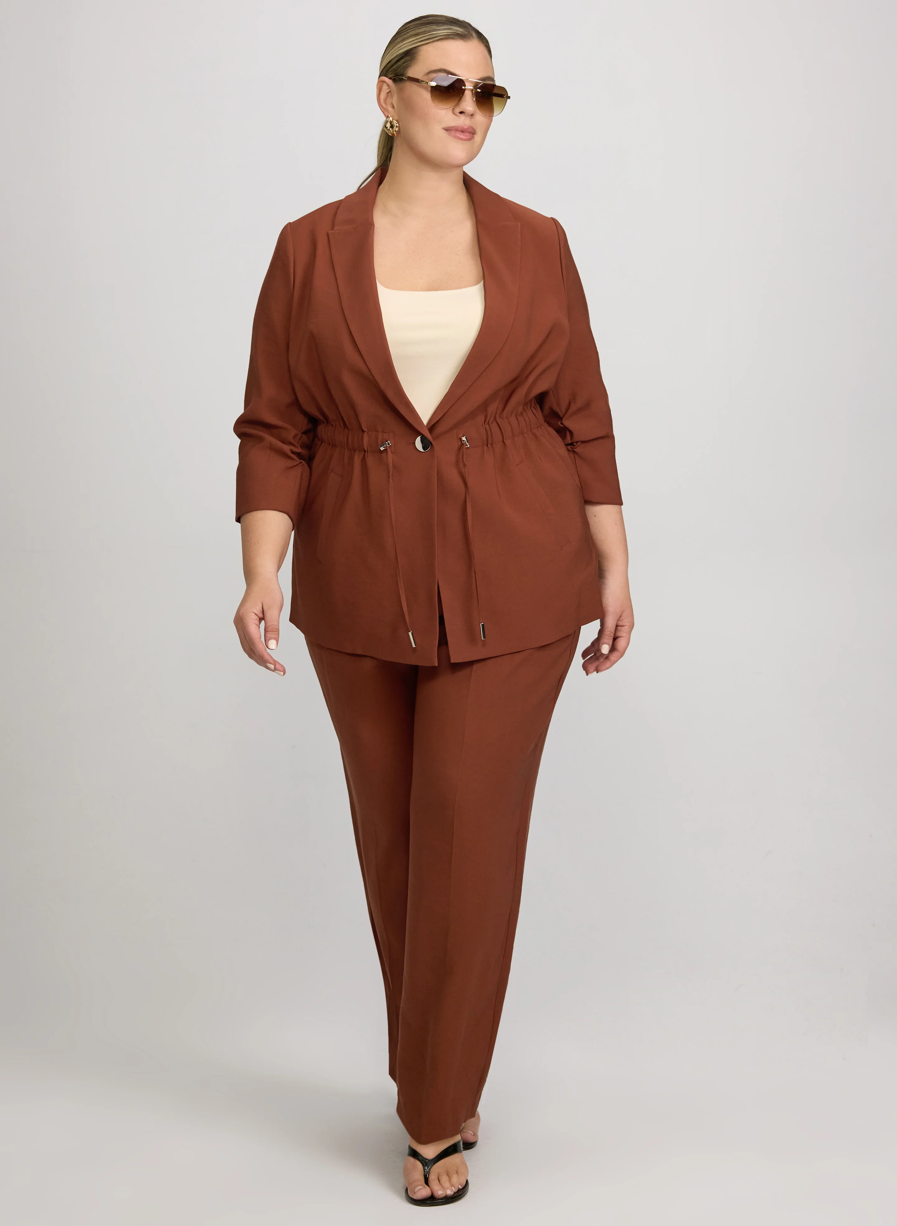 Pull-On Wide-Leg Pants - Image 5