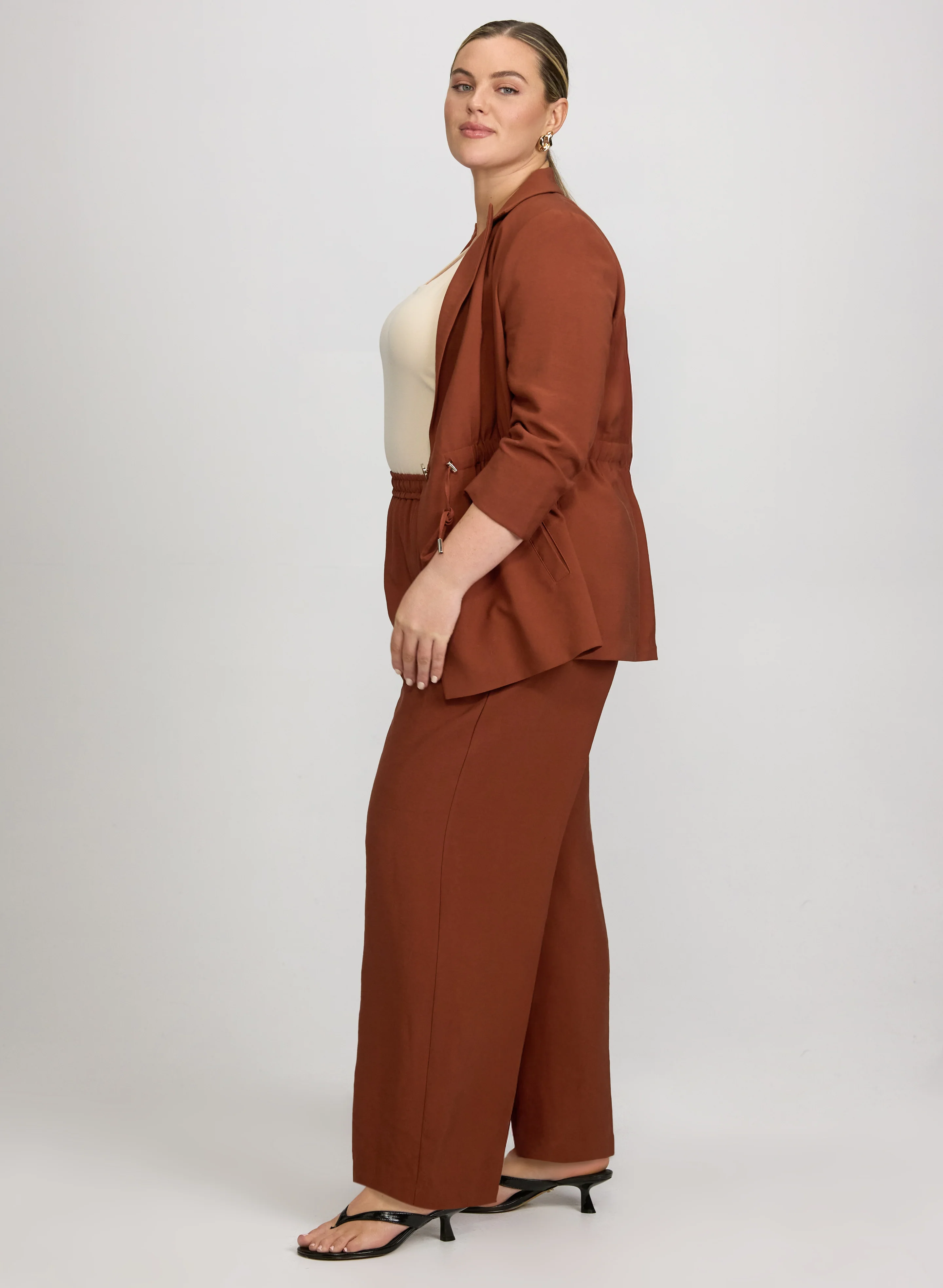 Pull-On Wide-Leg Pants - Image 8