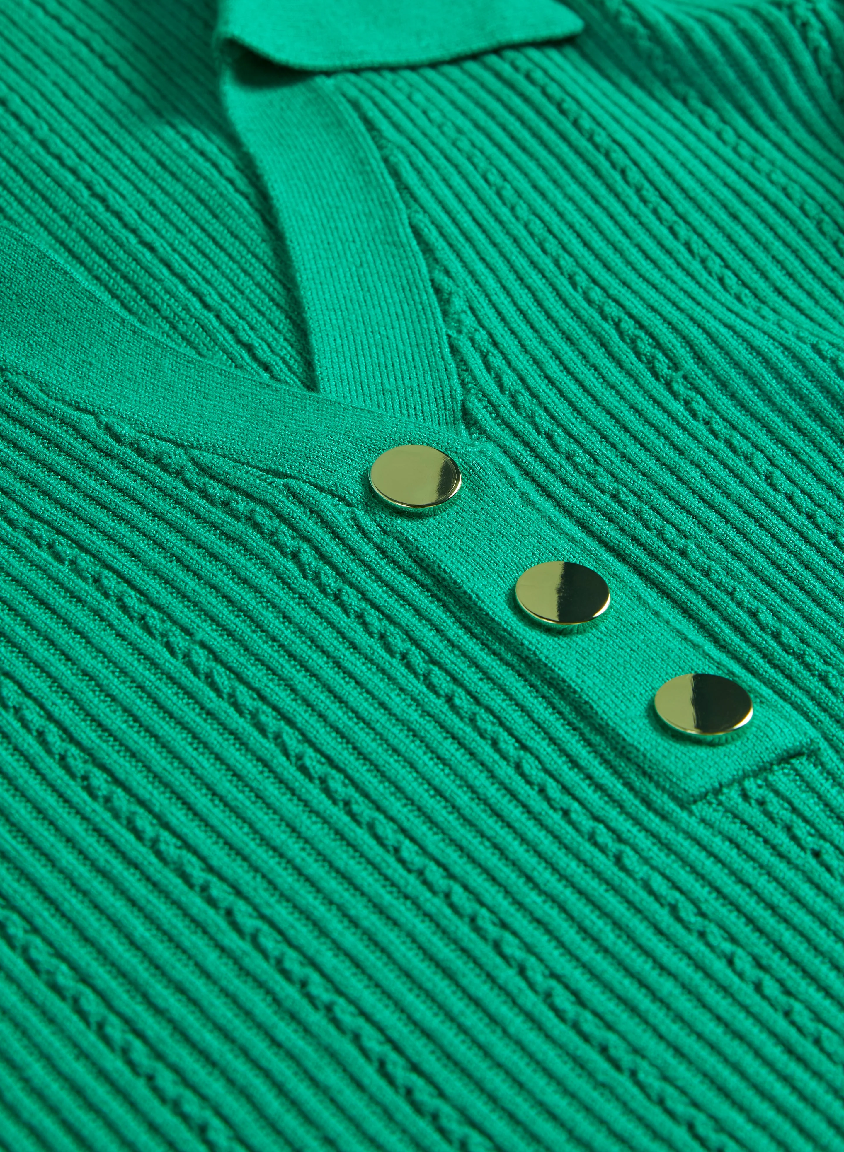 Pointelle Knit Sweater - Image 7