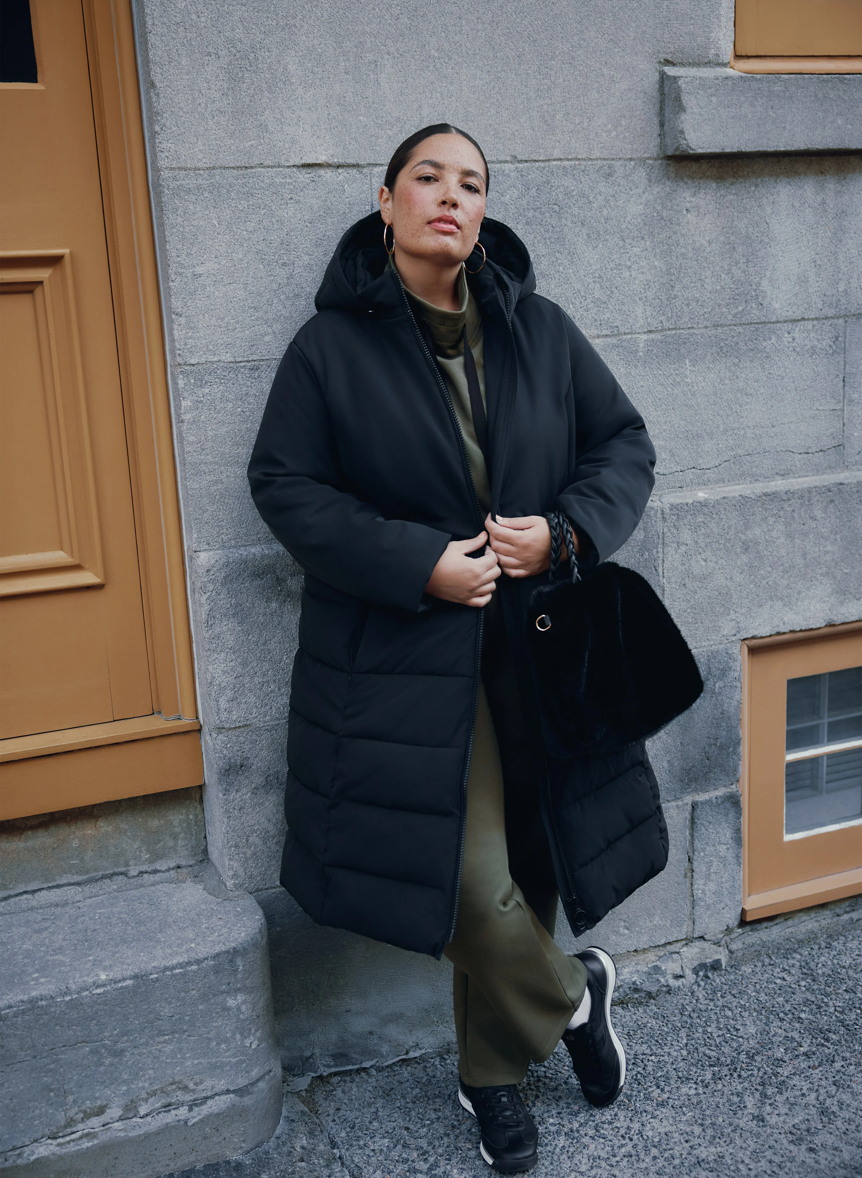 Quilted Puffer Coat - Image 2