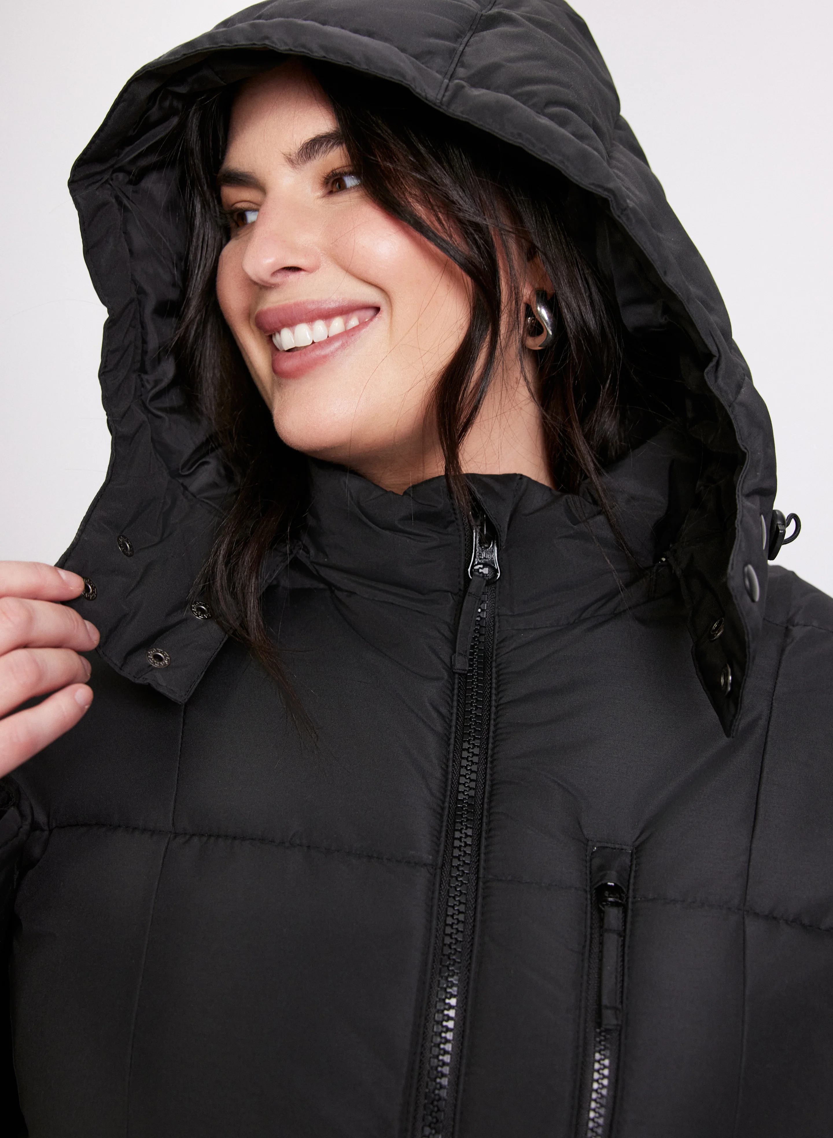 Quilted Puffer Coat - Image 5
