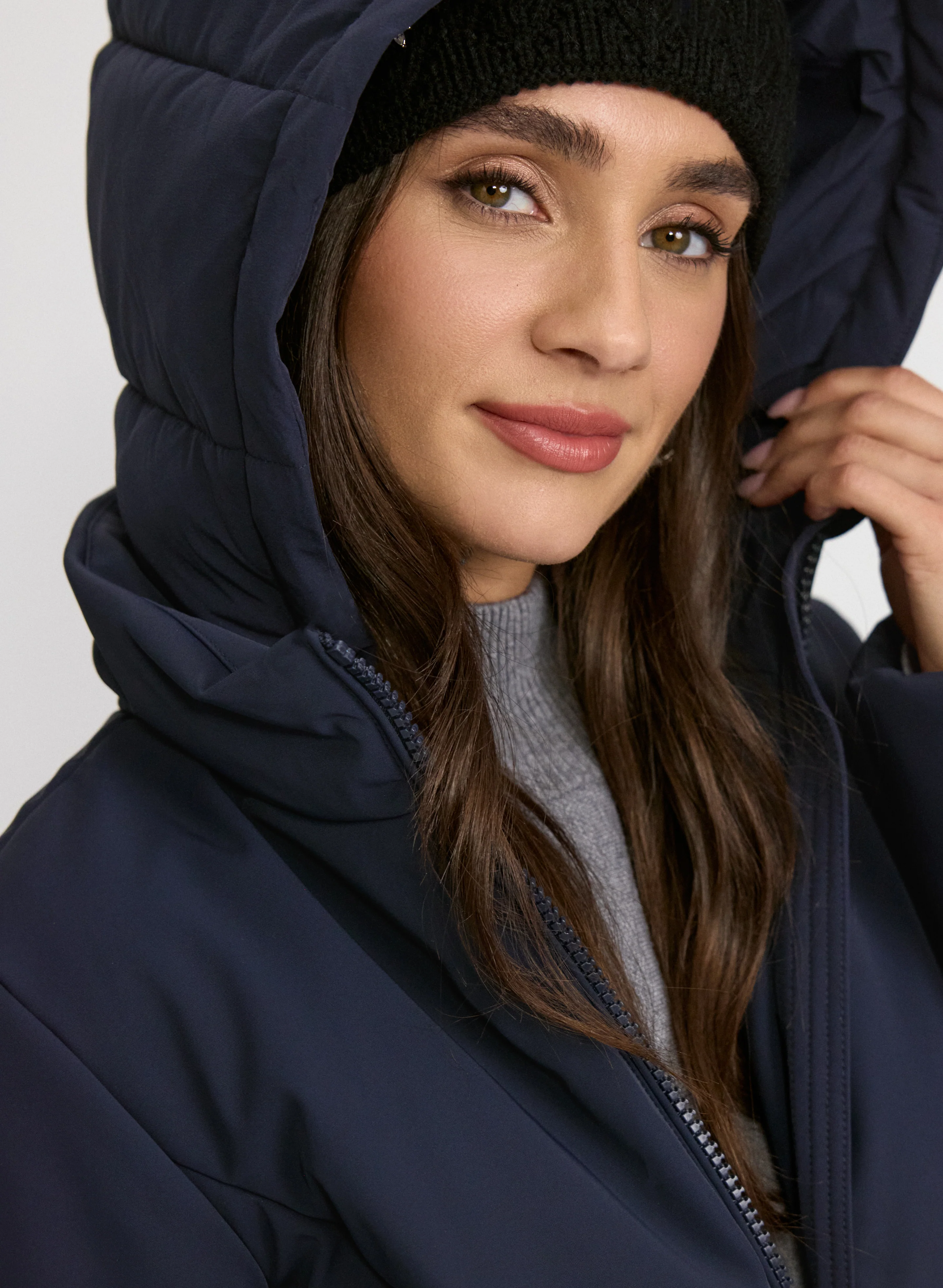 Quilted Puffer Coat - Image 3
