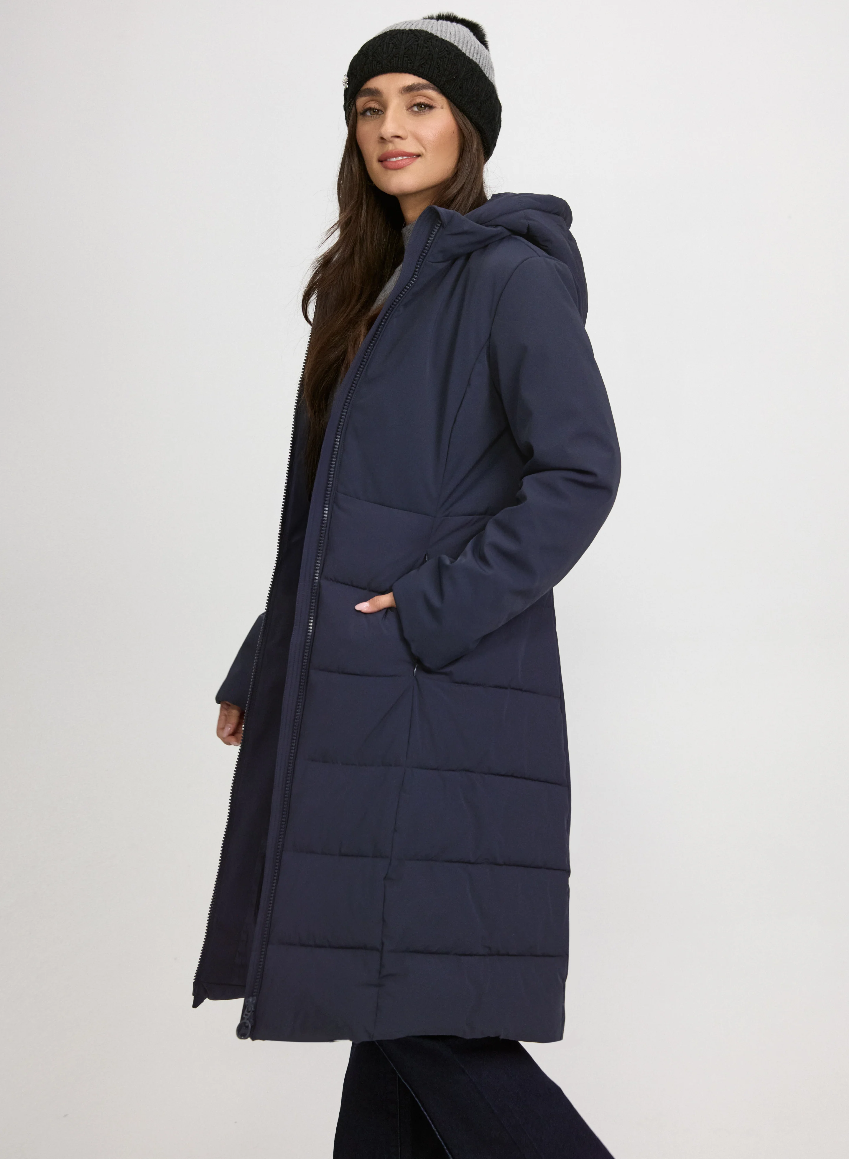 Quilted Puffer Coat - Image 5