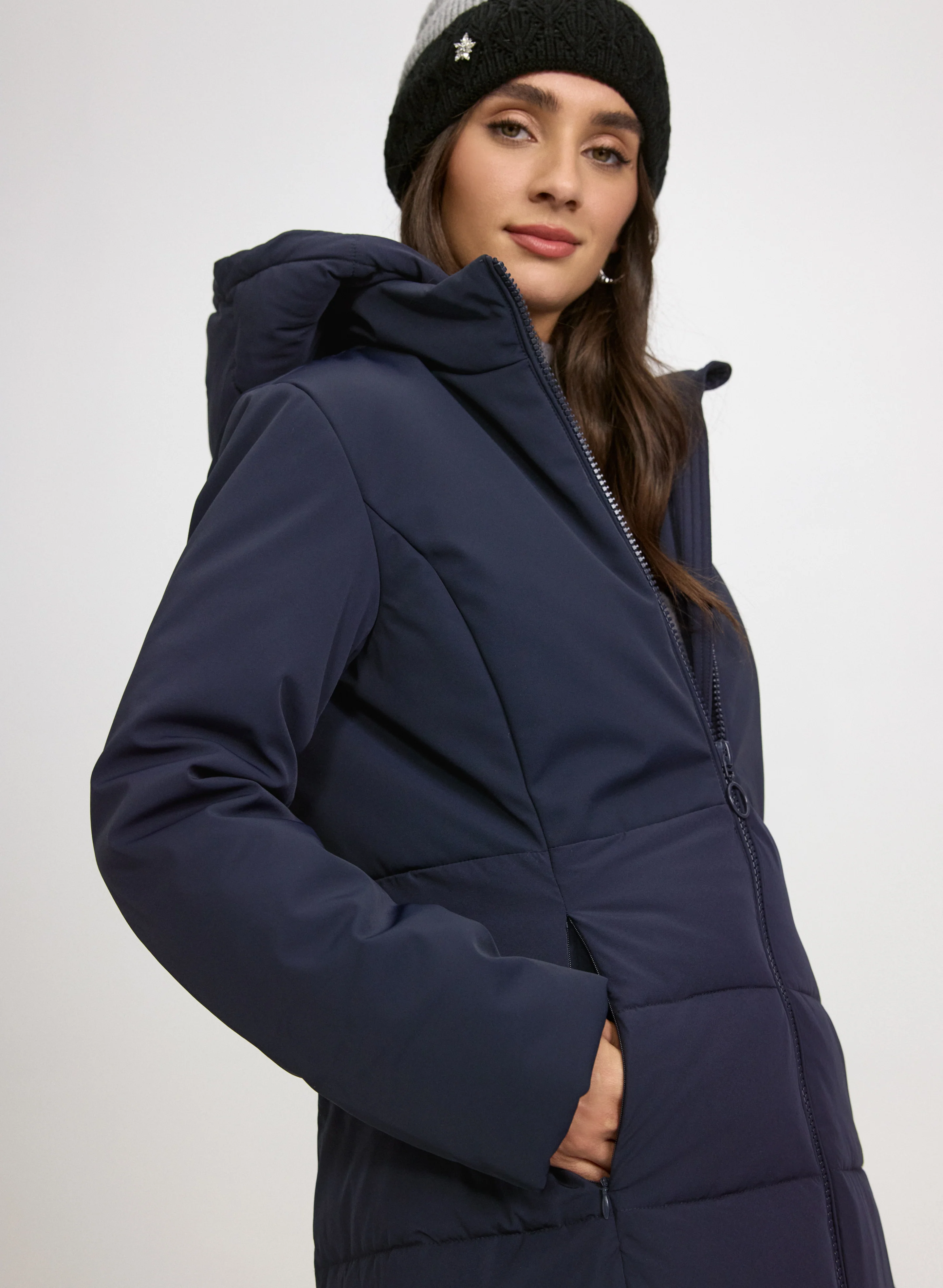 Quilted Puffer Coat - Image 6