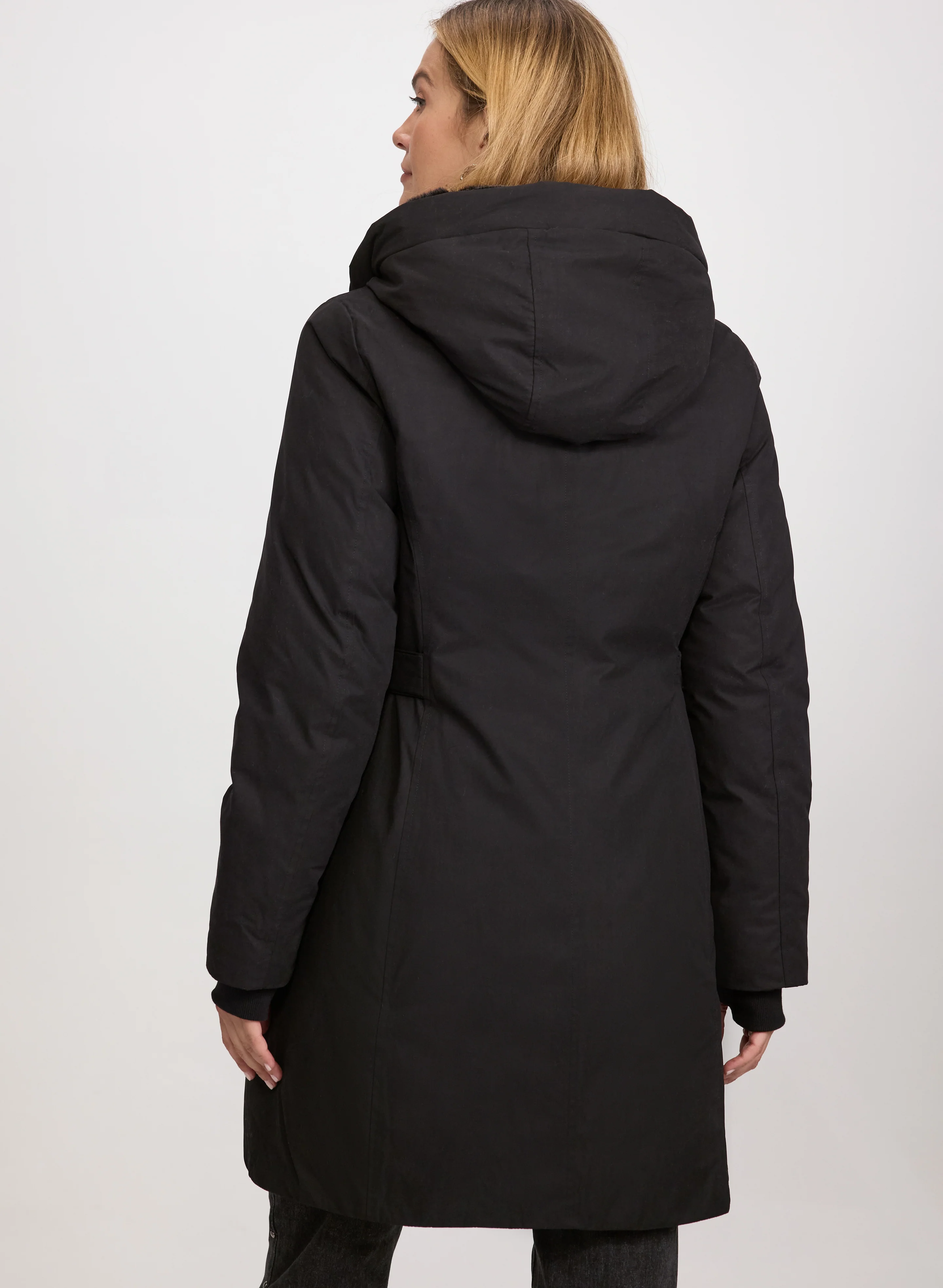 Quilted Water-Repellent Coat - Image 4