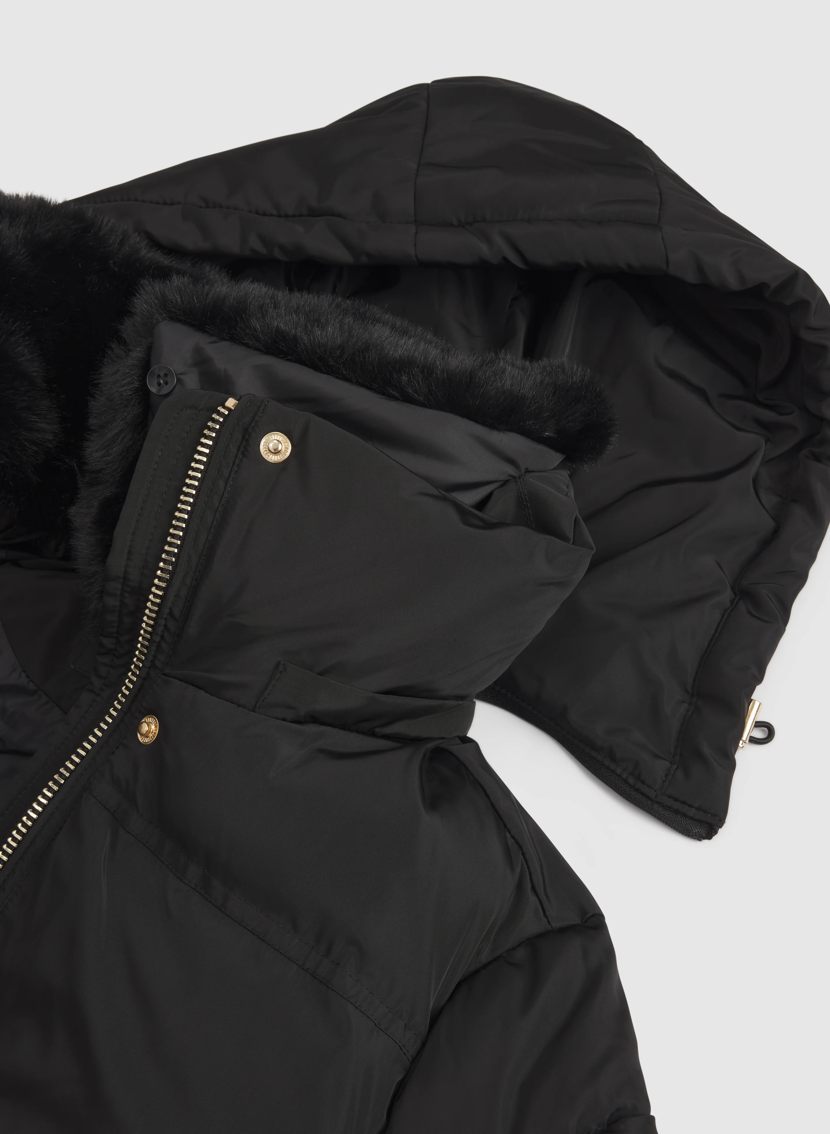 Quilted Zip Coat - Image 8