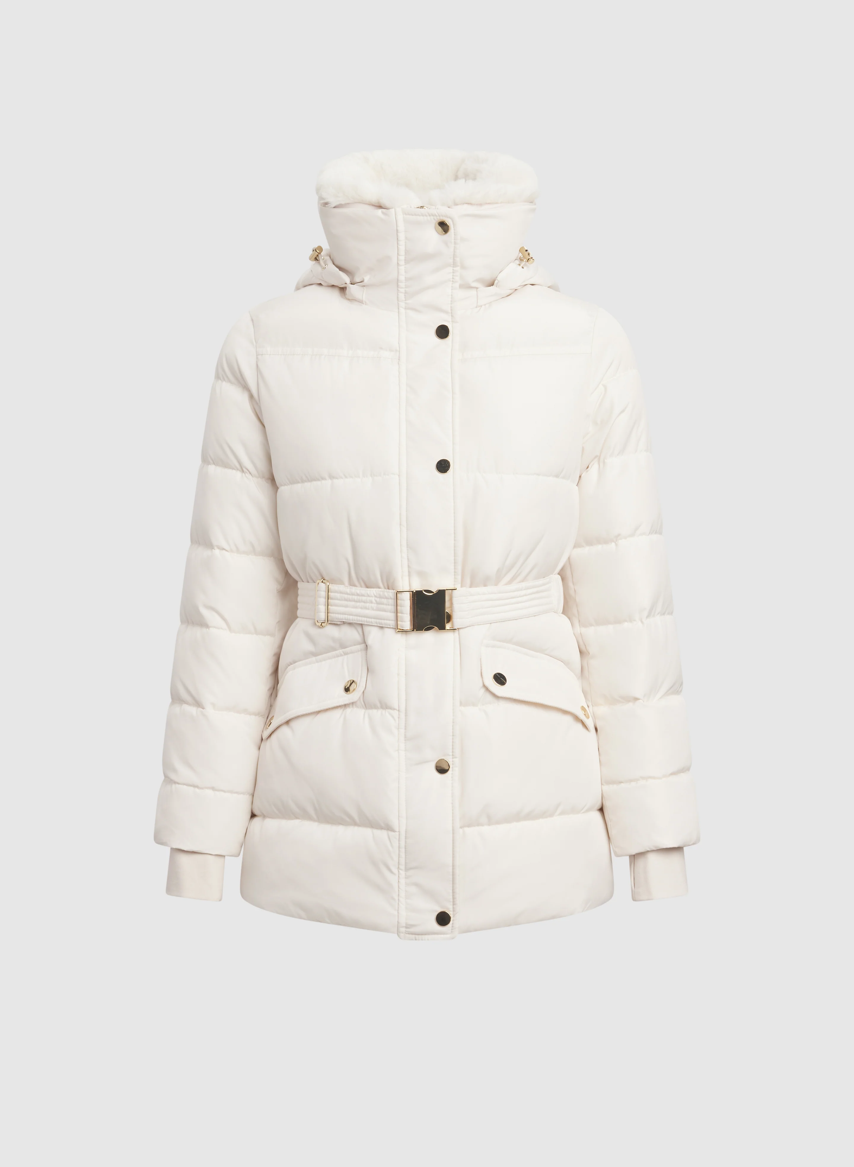 Quilted Zip Coat - Image 5