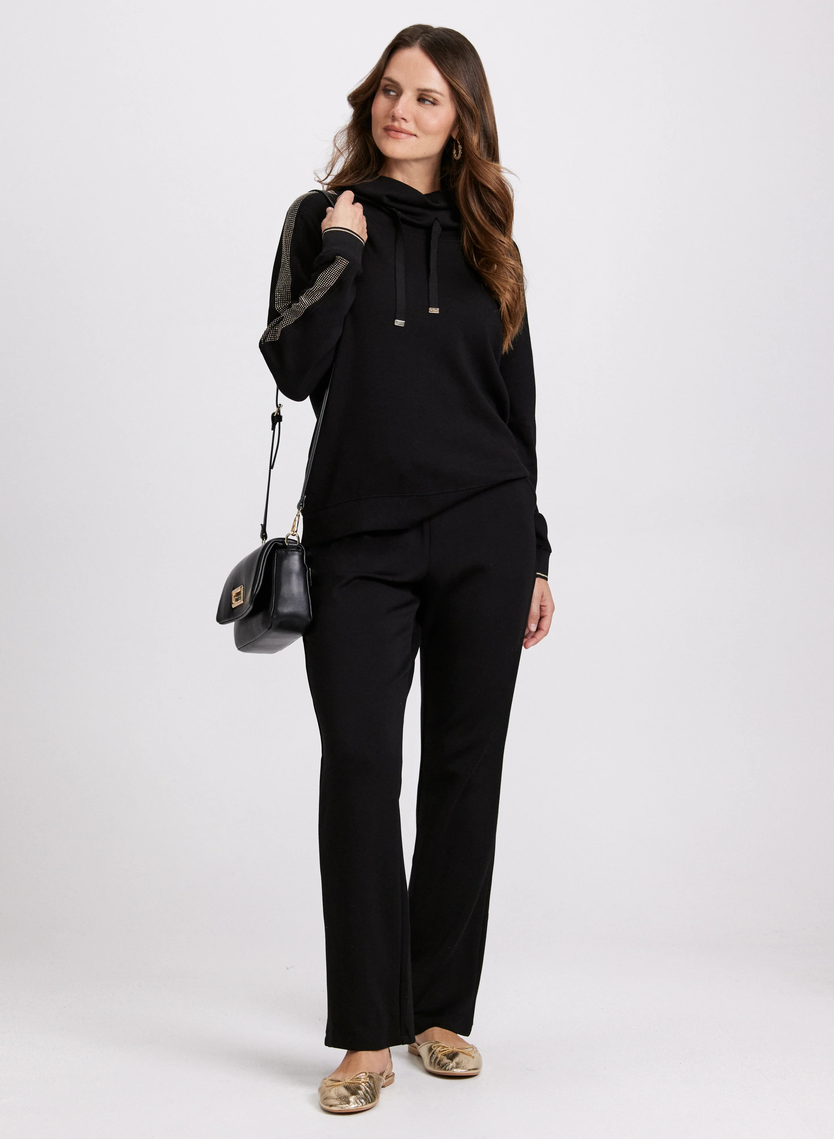 Raised Cowl Neck Top - Image 5