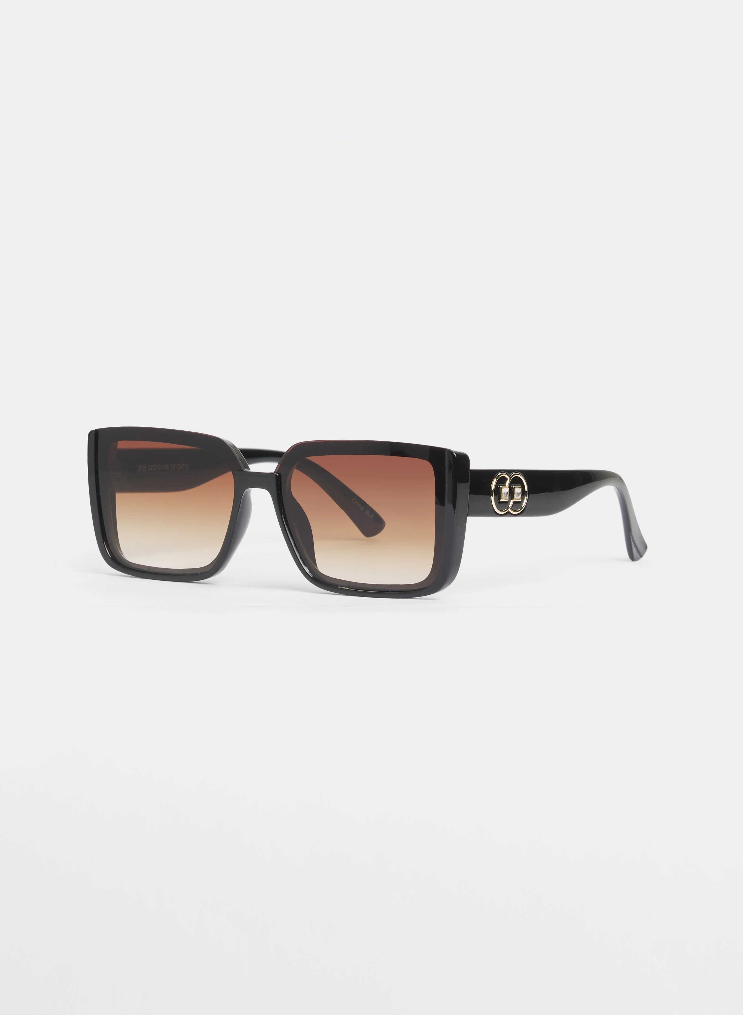 Rectangular Plastic Sunglasses - Image 2