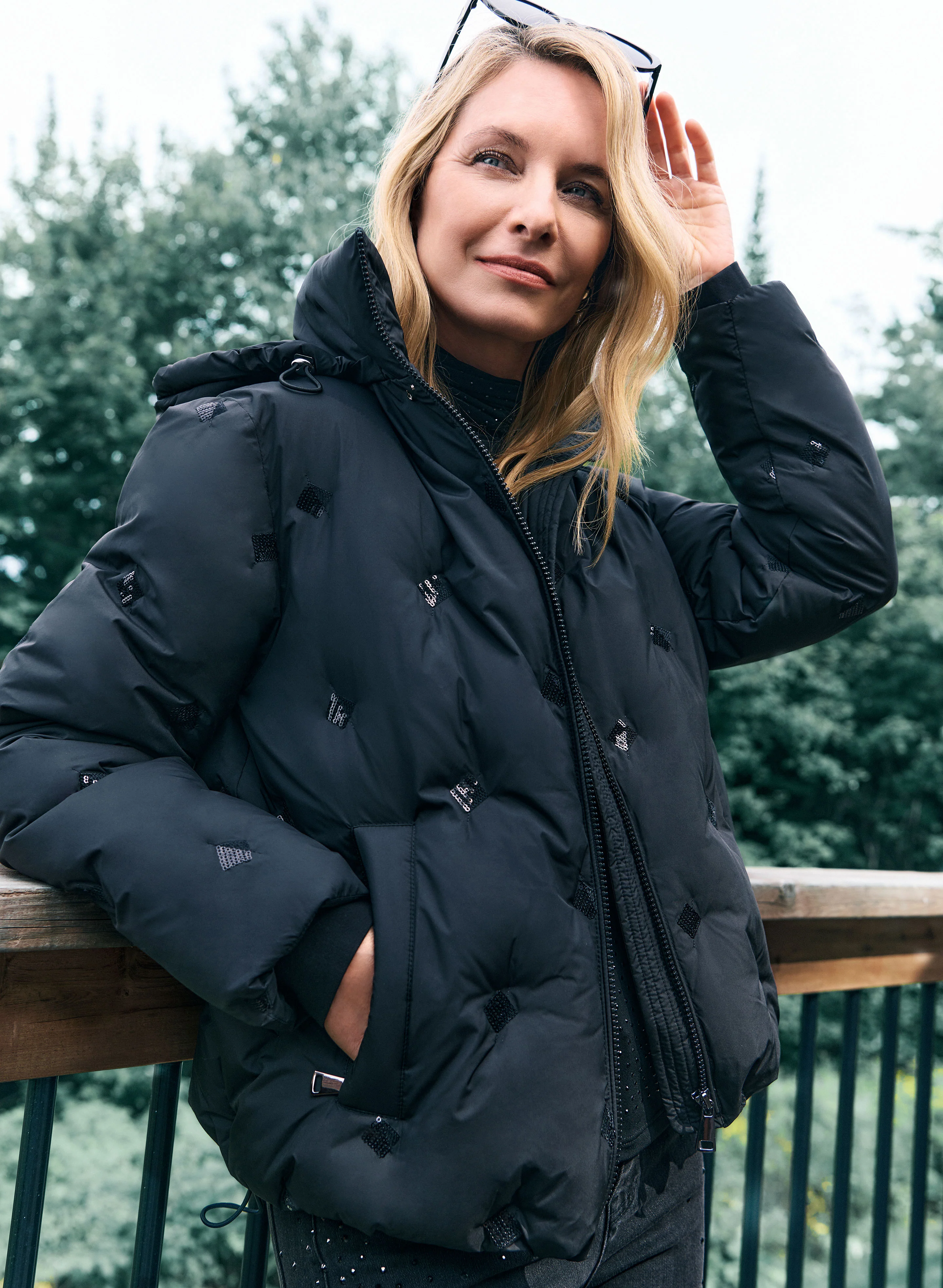 Recycled Puffer Coat - Image 2