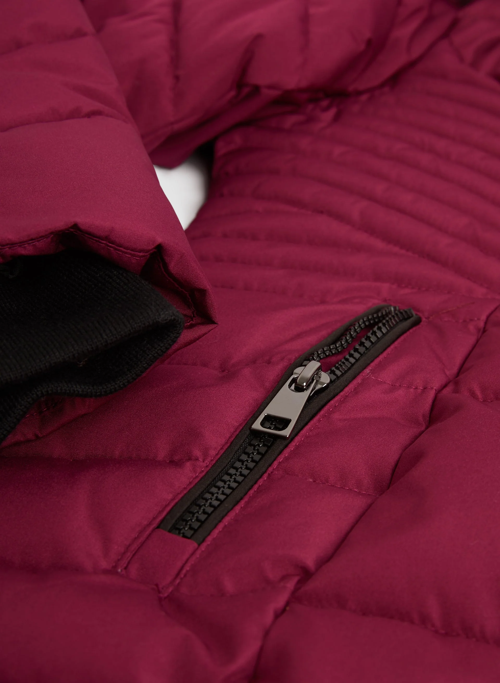 Recycled Quilted Vegan Down Coat - Image 5