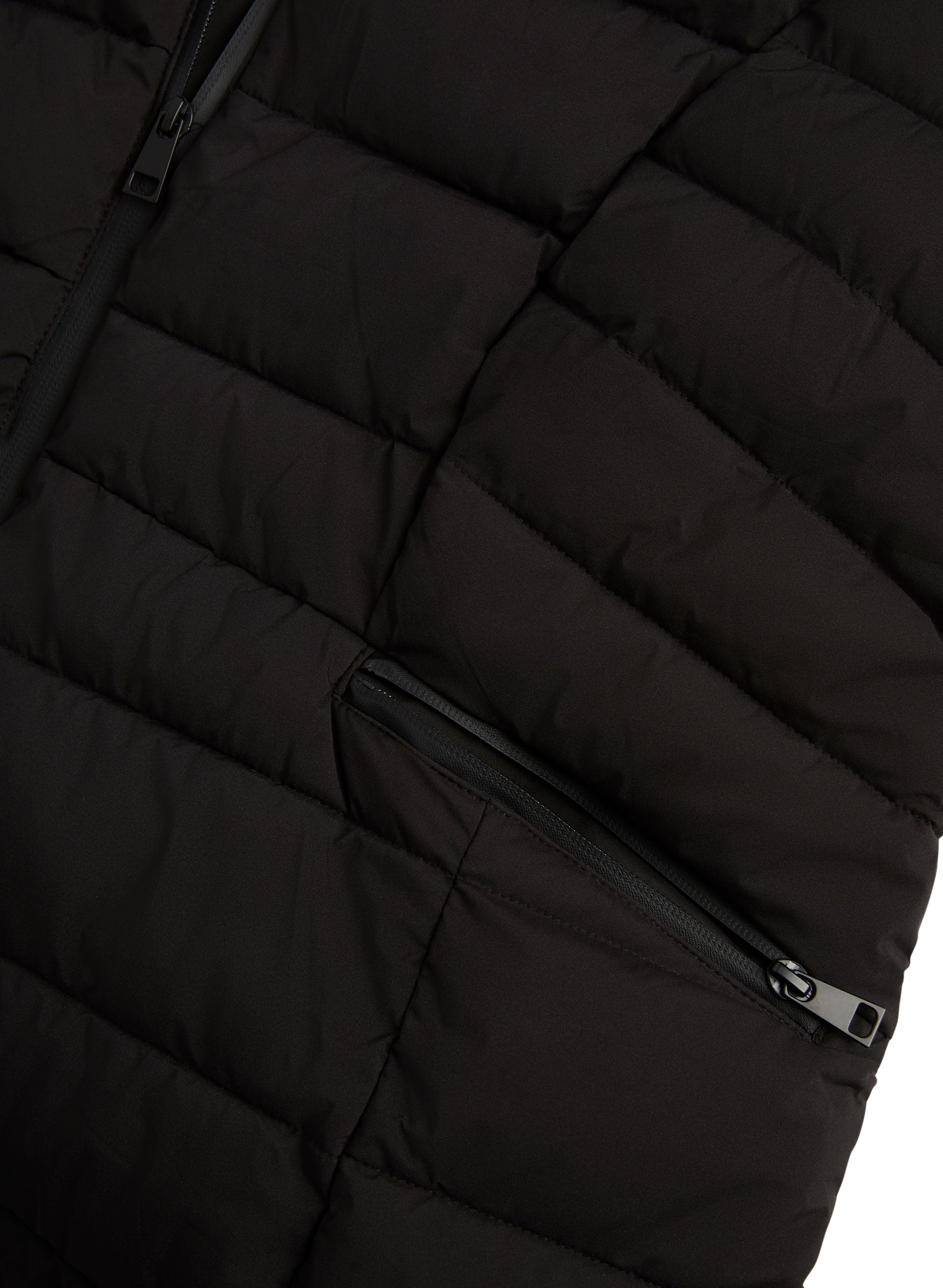 Recycled Stretch Vegan Down Coat - Image 5