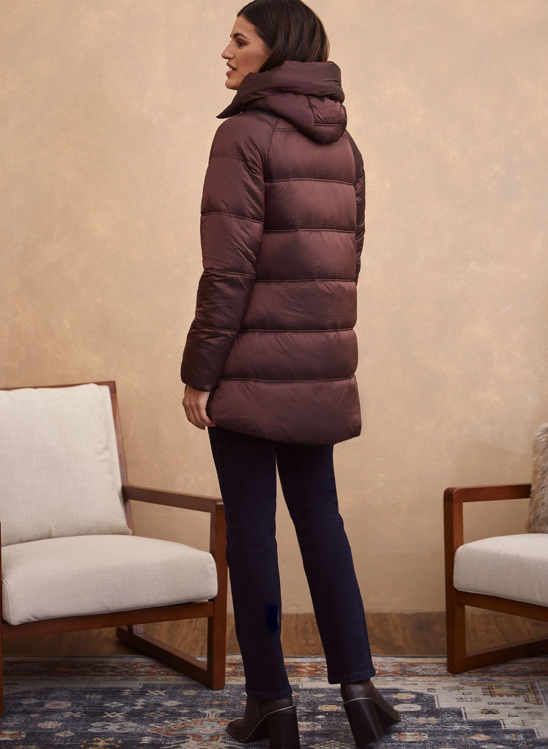 Recycled Vegan Down Coat - Image 3