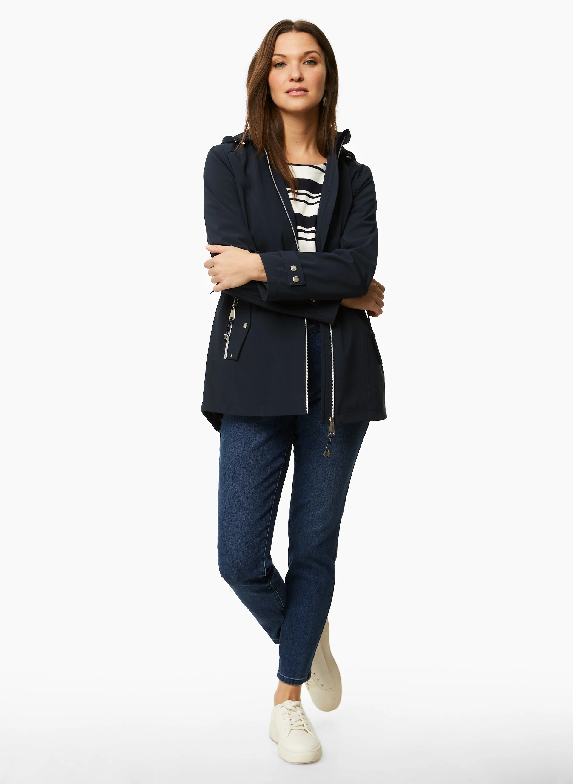 Removable Hood Raincoat - Image 3
