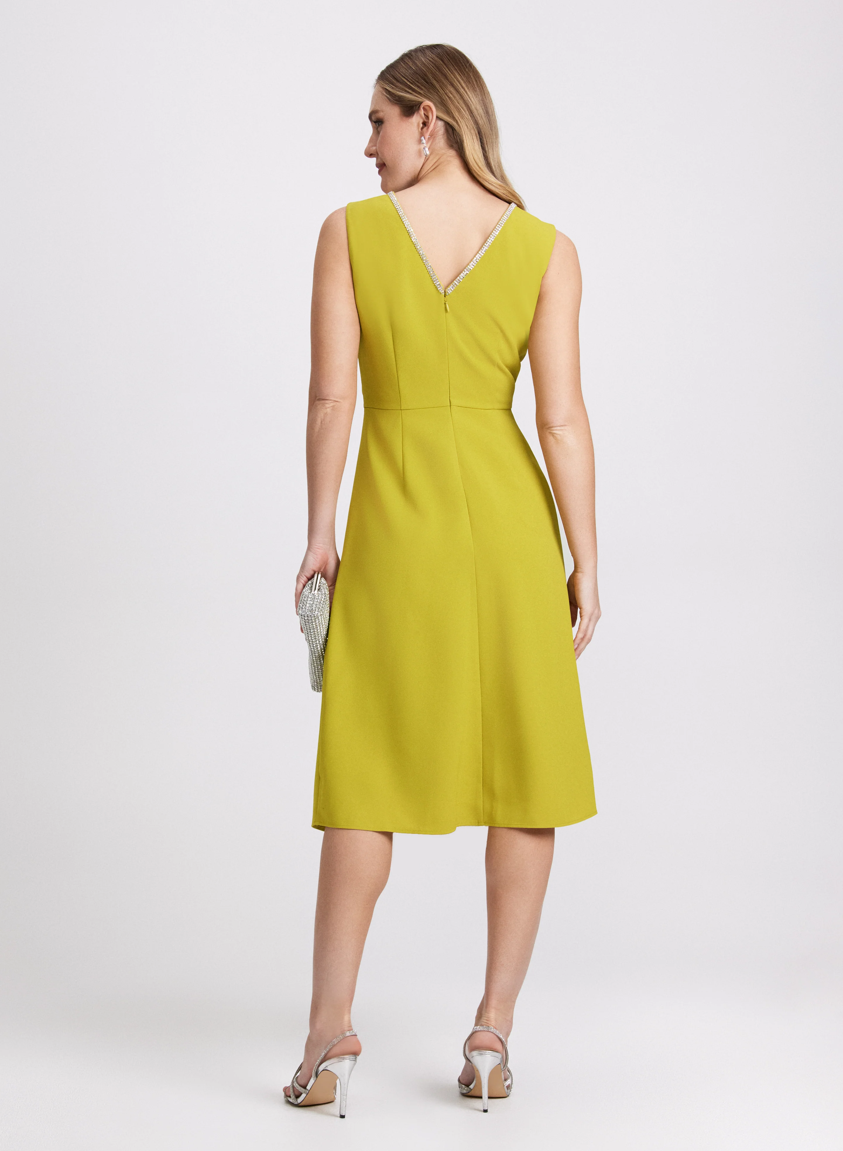 Rhinestone Detail Dress - Image 3