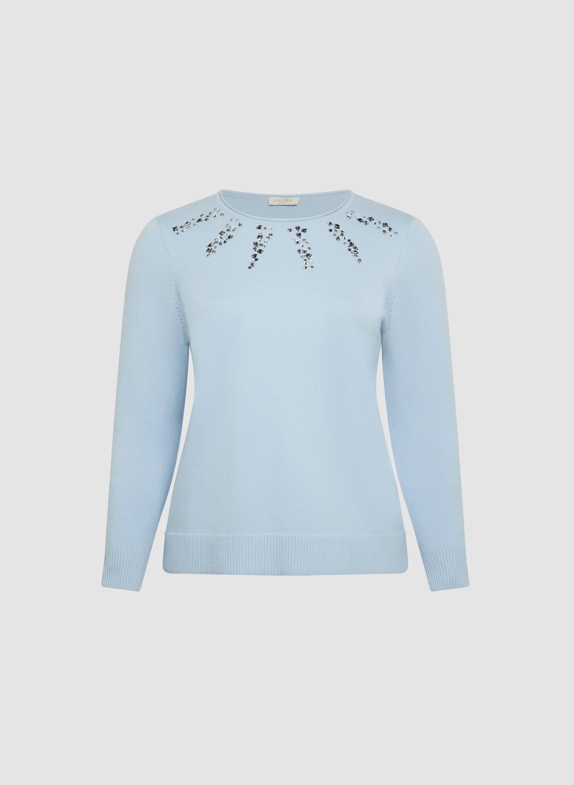 Rhinestone Detail Sweater - Image 6