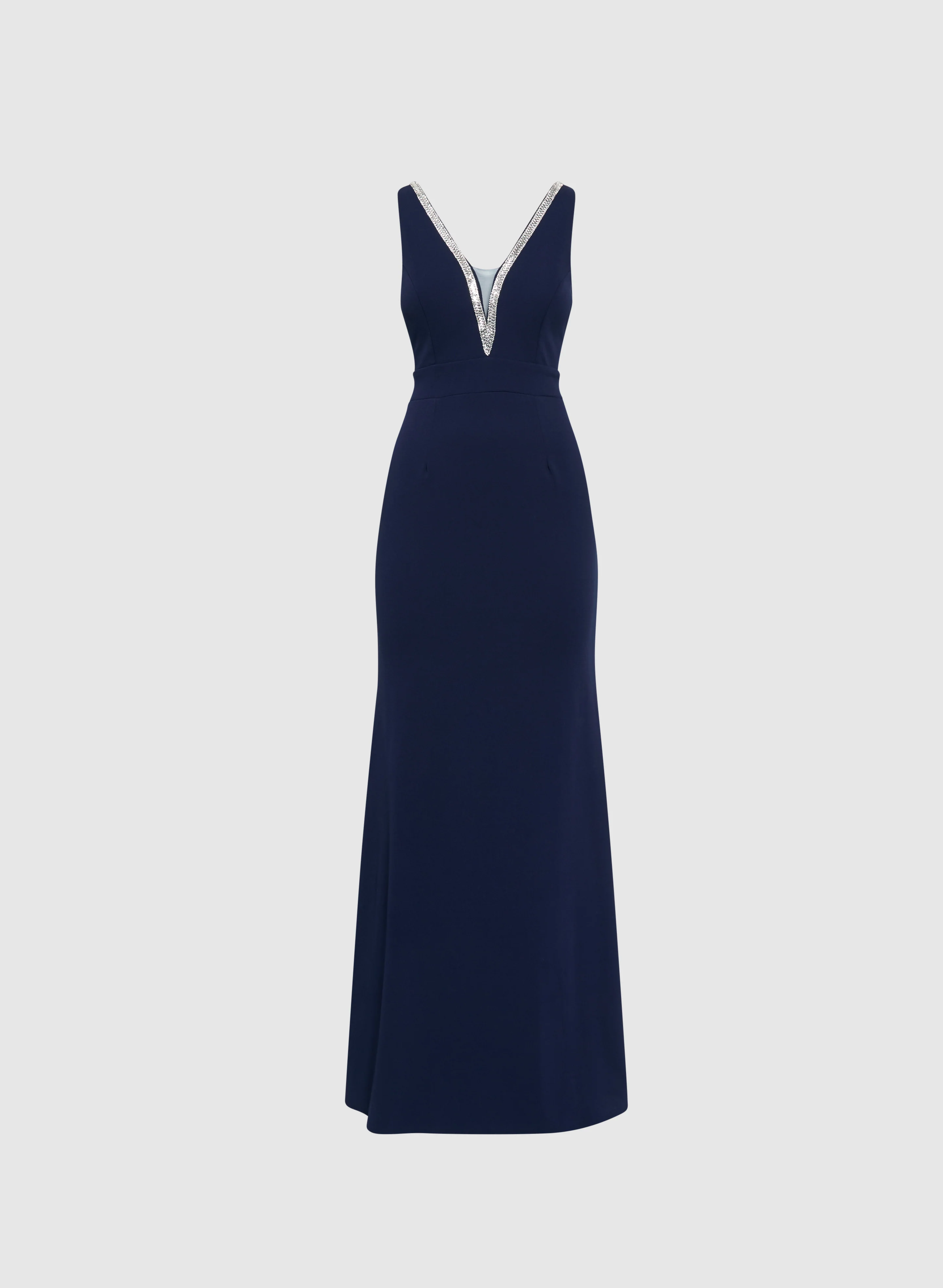 Rhinestone Embellished Maxi Dress - Image 5