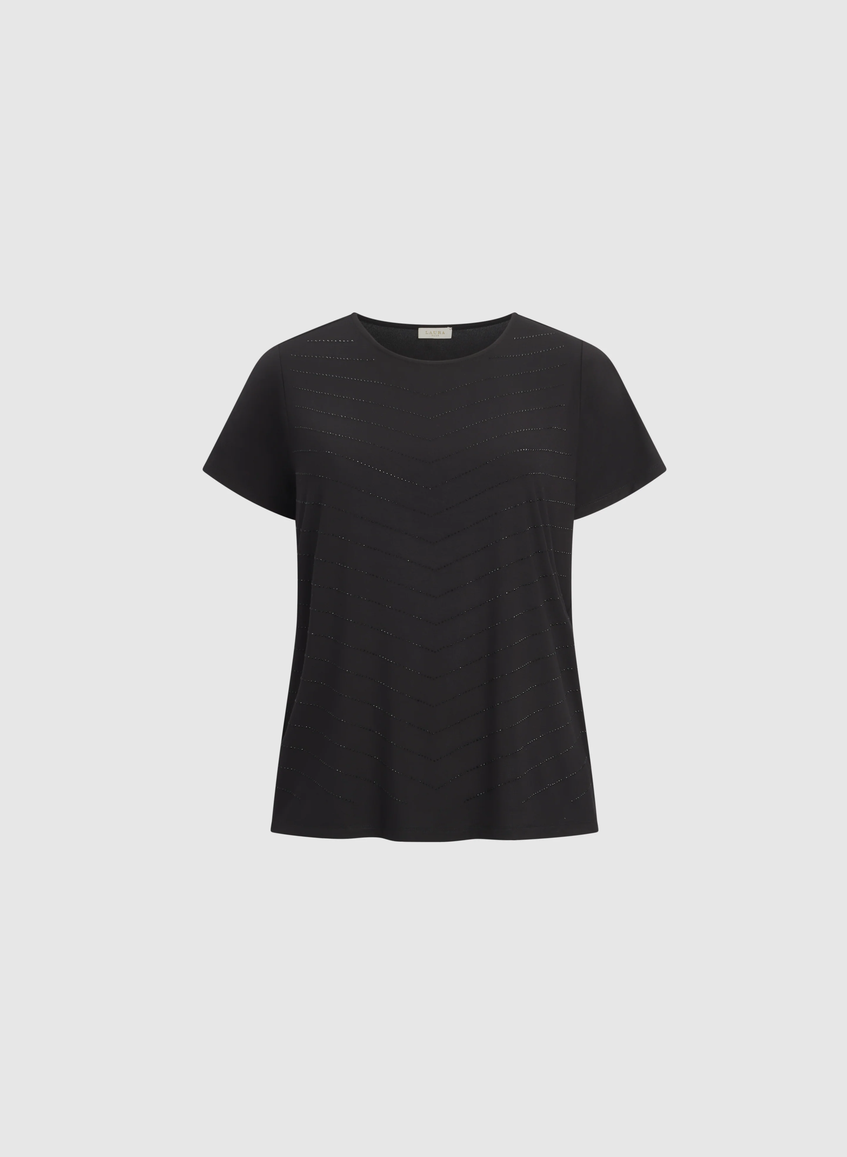 Rhinestone Embellished T-Shirt - Image 6