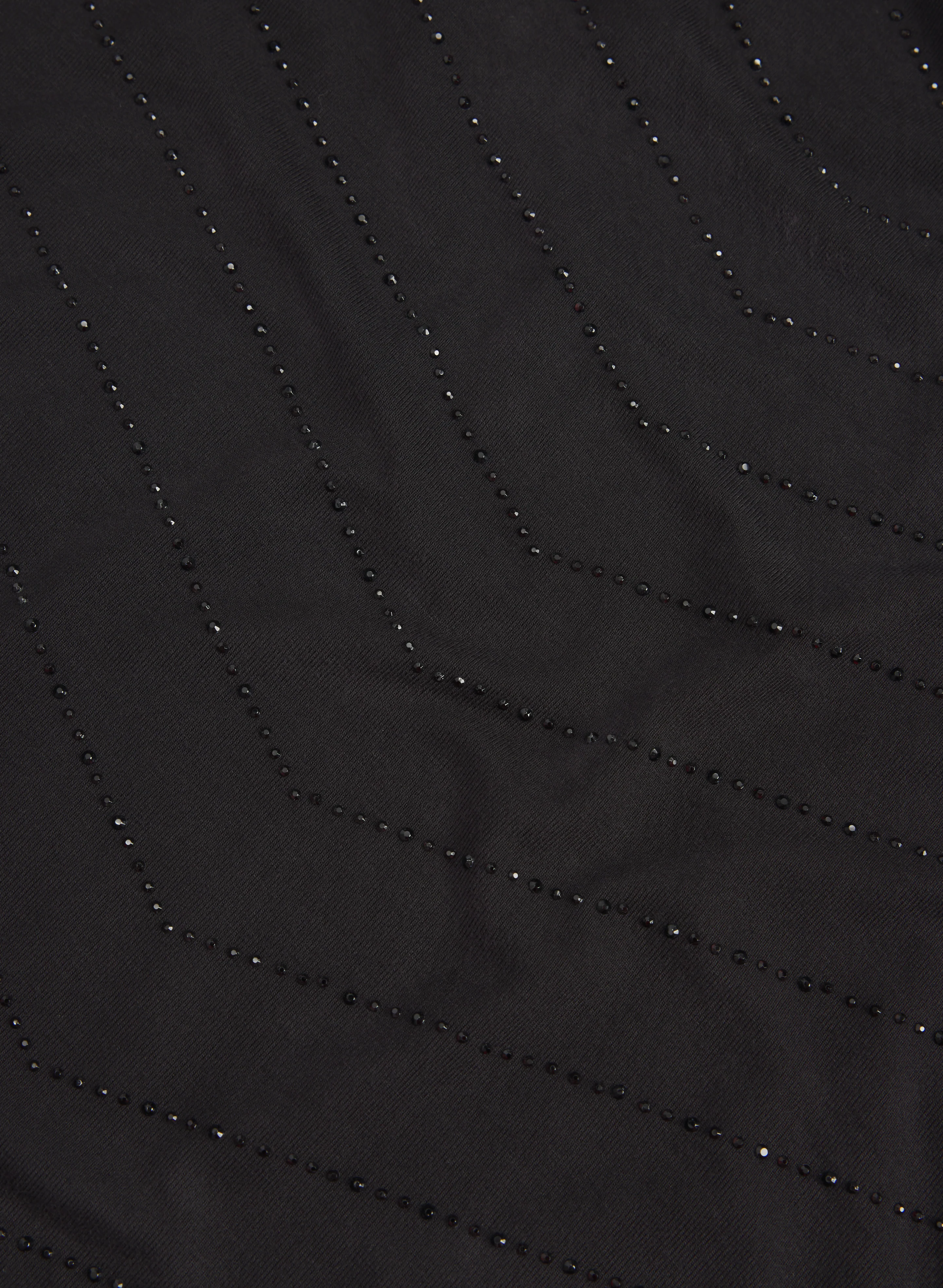 Rhinestone Embellished T-Shirt - Image 7