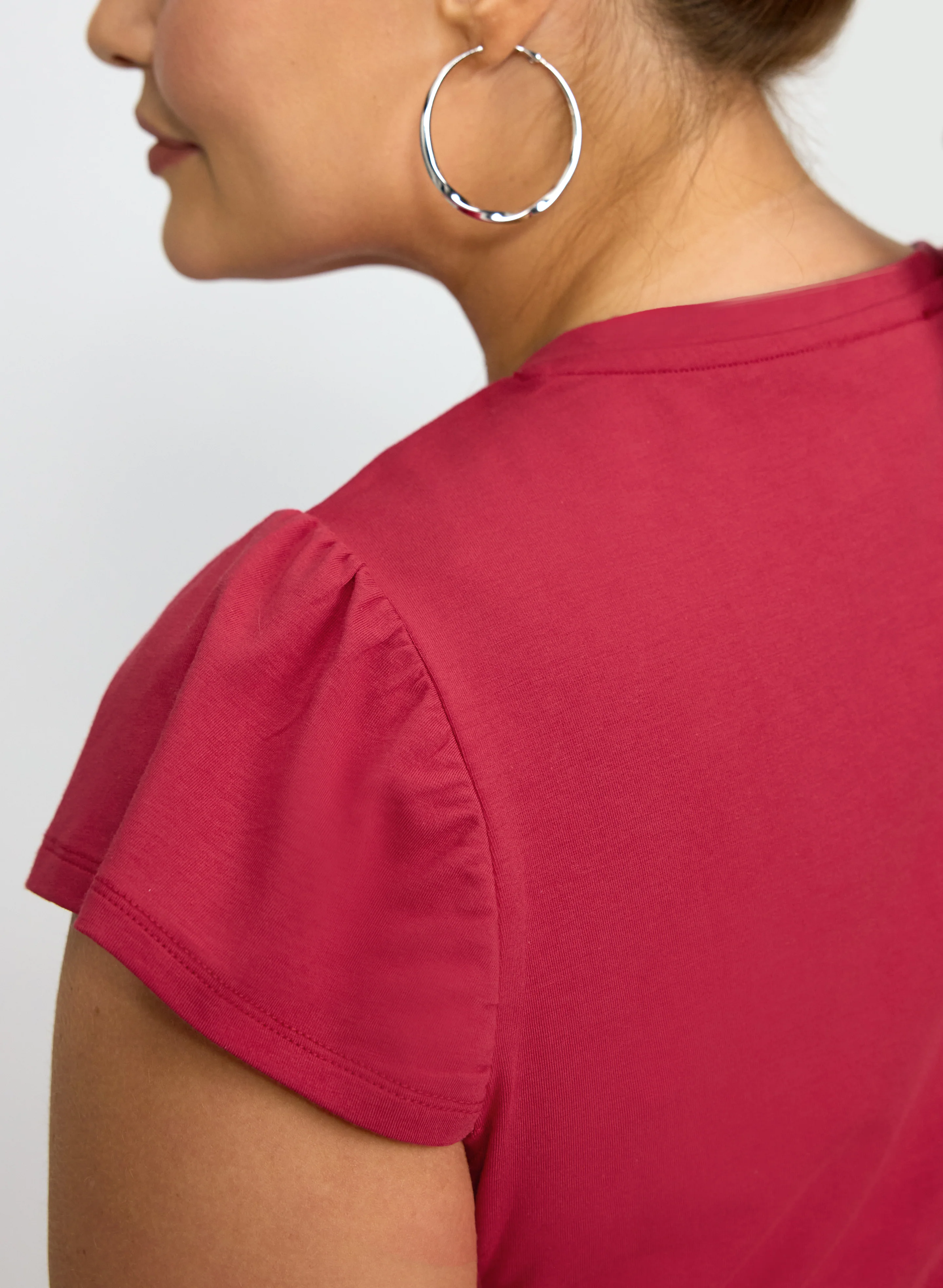 Rhinestone Embellished T-Shirt - Image 5
