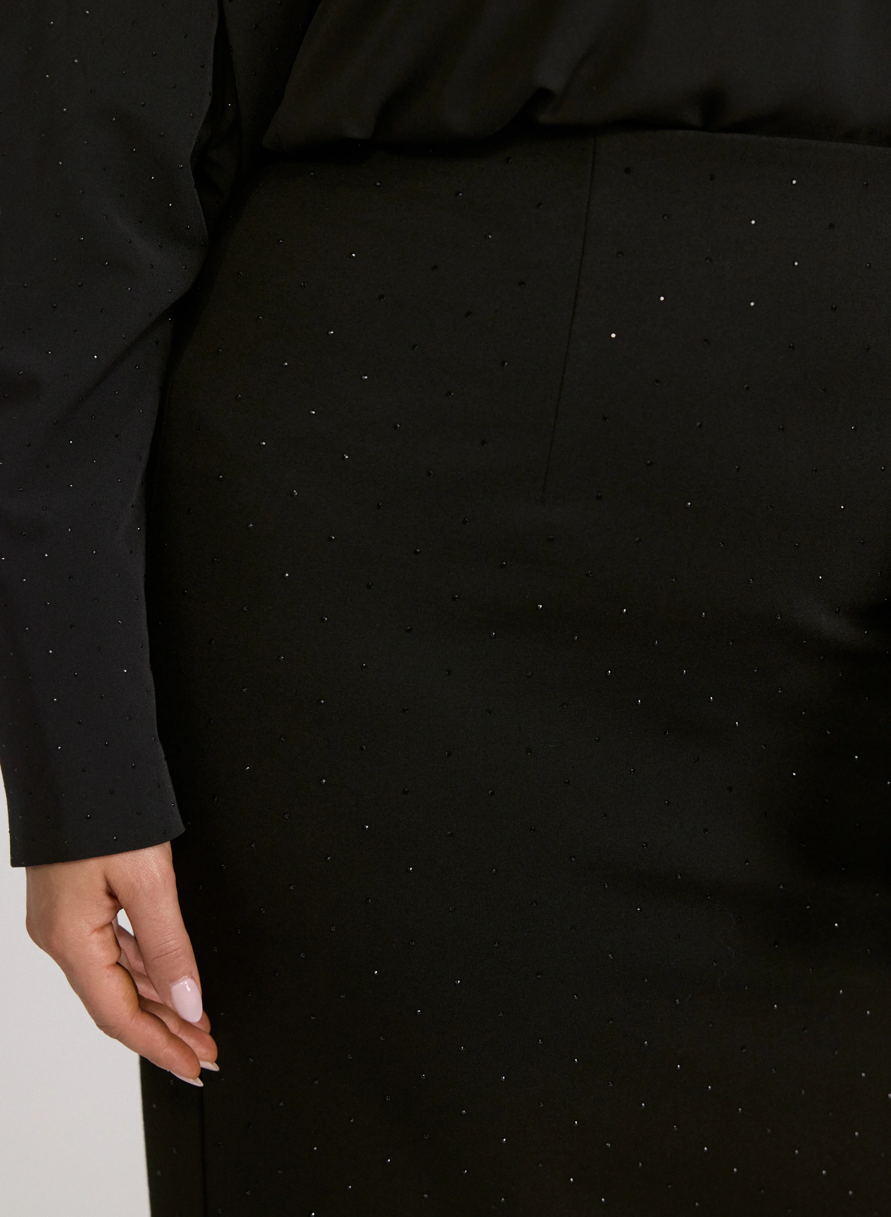 Rhinestone Pencil Skirt - Image 5