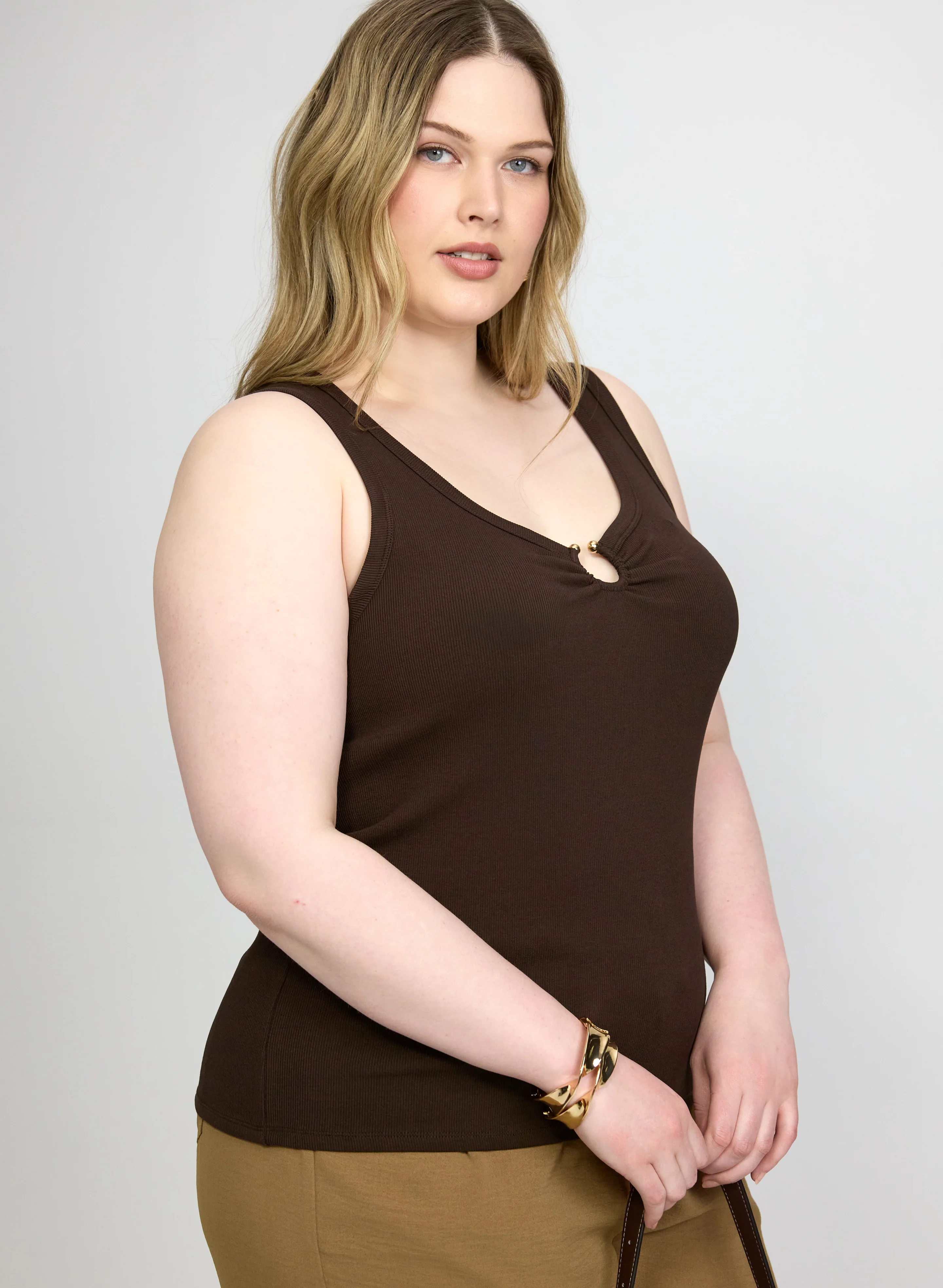 Rib Knit Cami - Image 2
