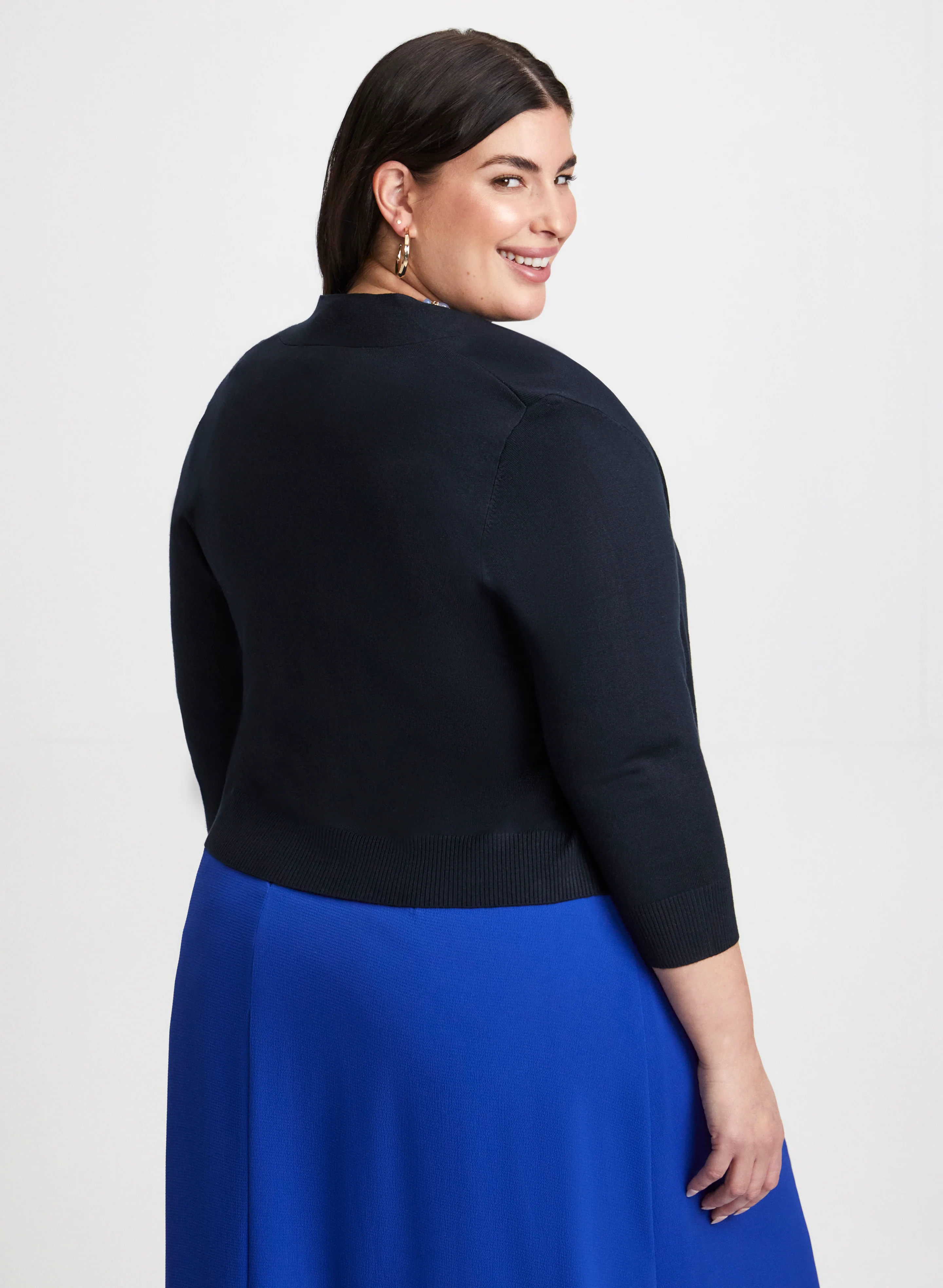Ribbed Knit Cardigan - Image 4