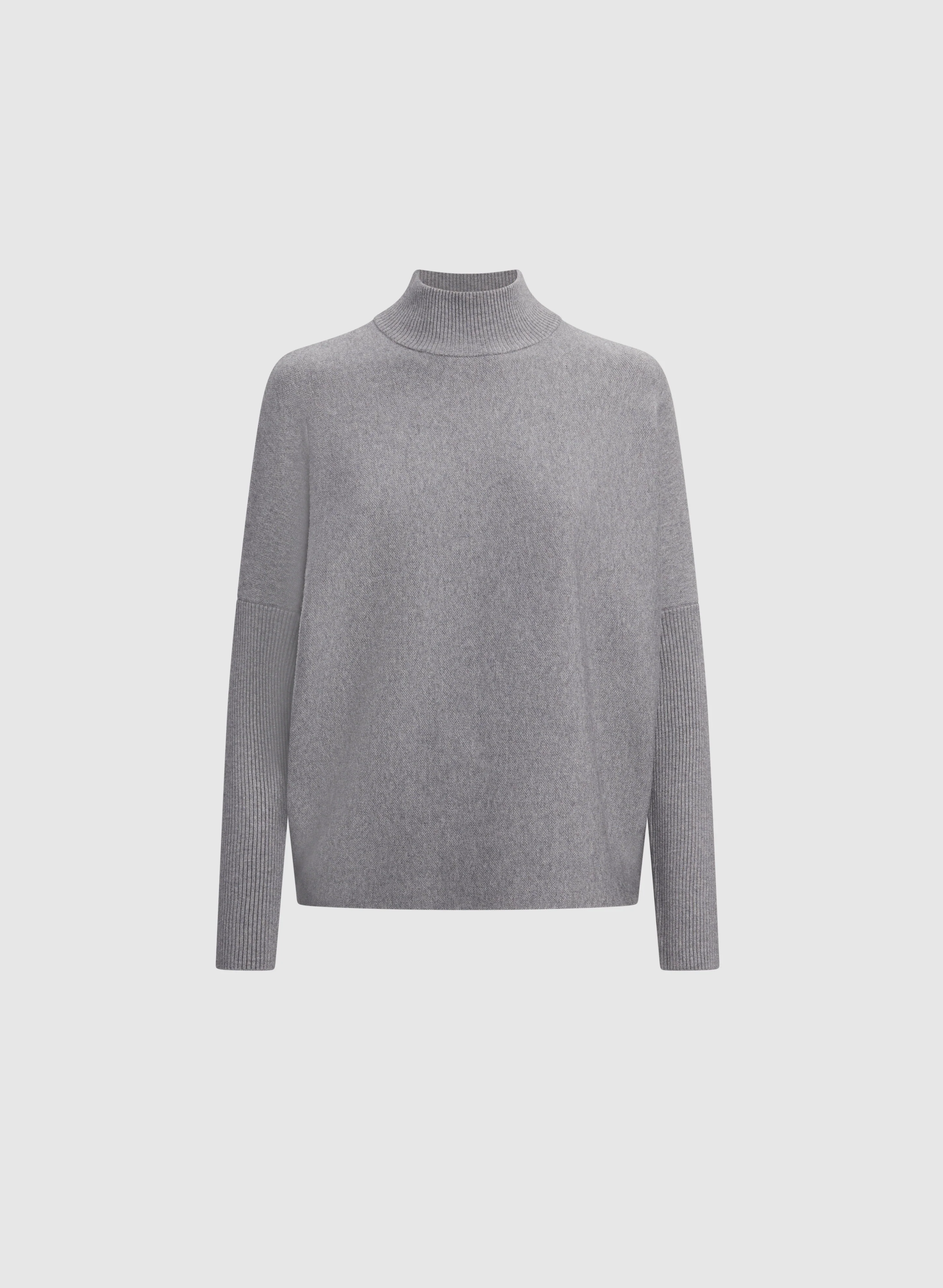 Ribbed Mock Neck Sweater - Image 6