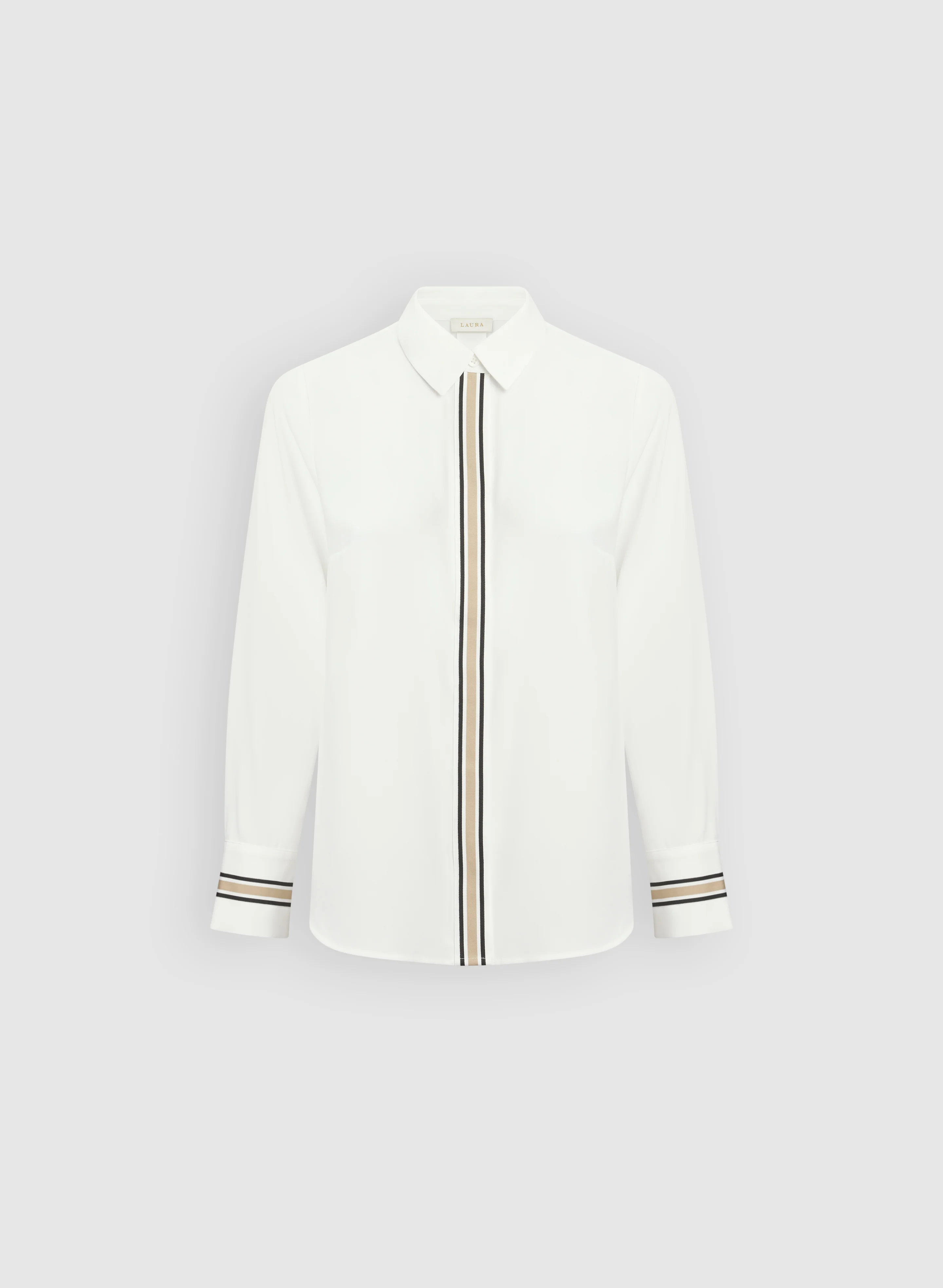 Ribbon Trim Blouse - Image 6