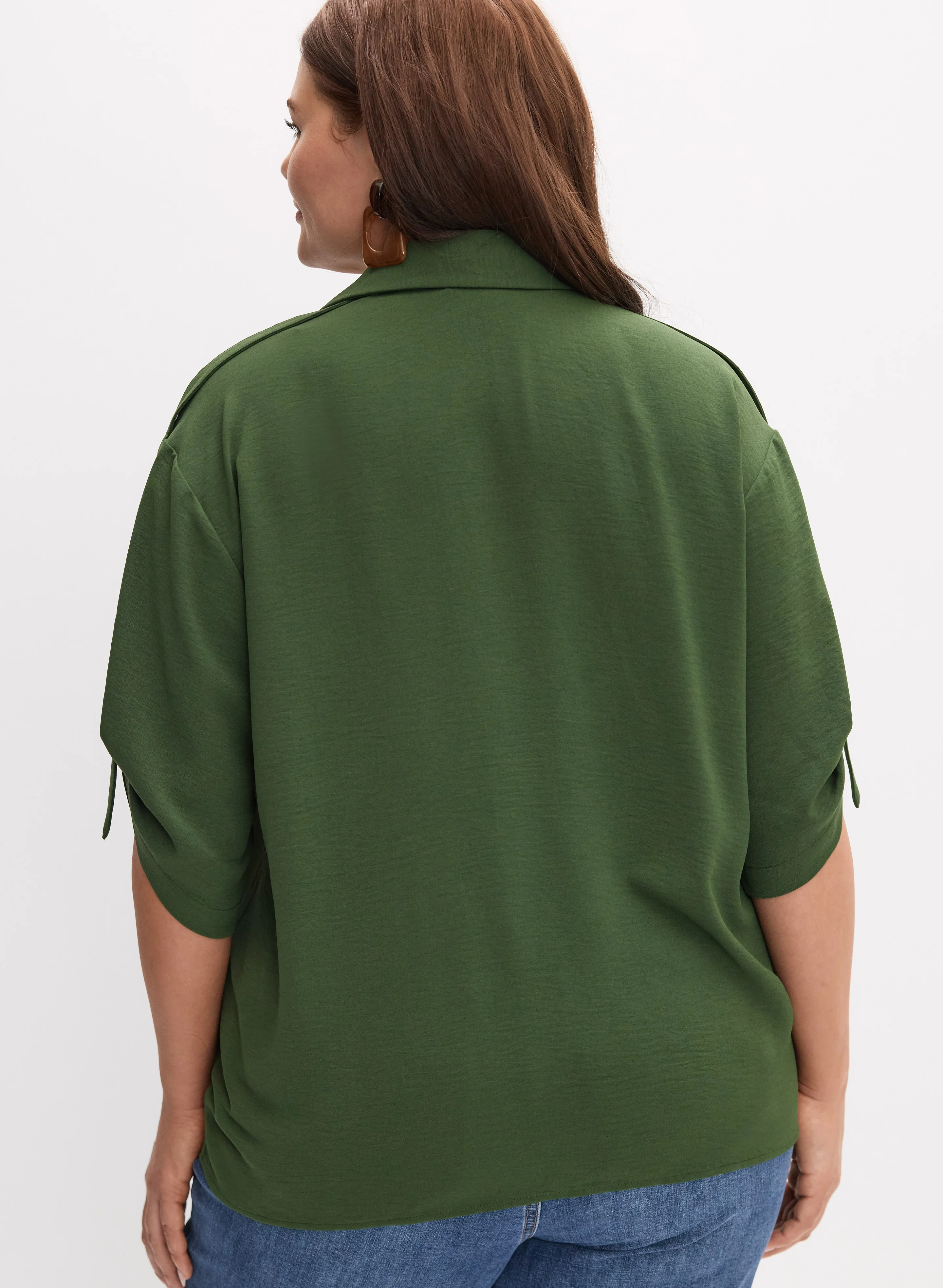 Melanie Lyne - Rolled Sleeve Blouse - Image 4
